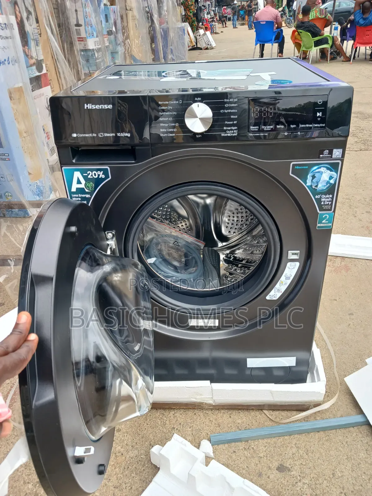 Hisense Washing Machine 10.5kg