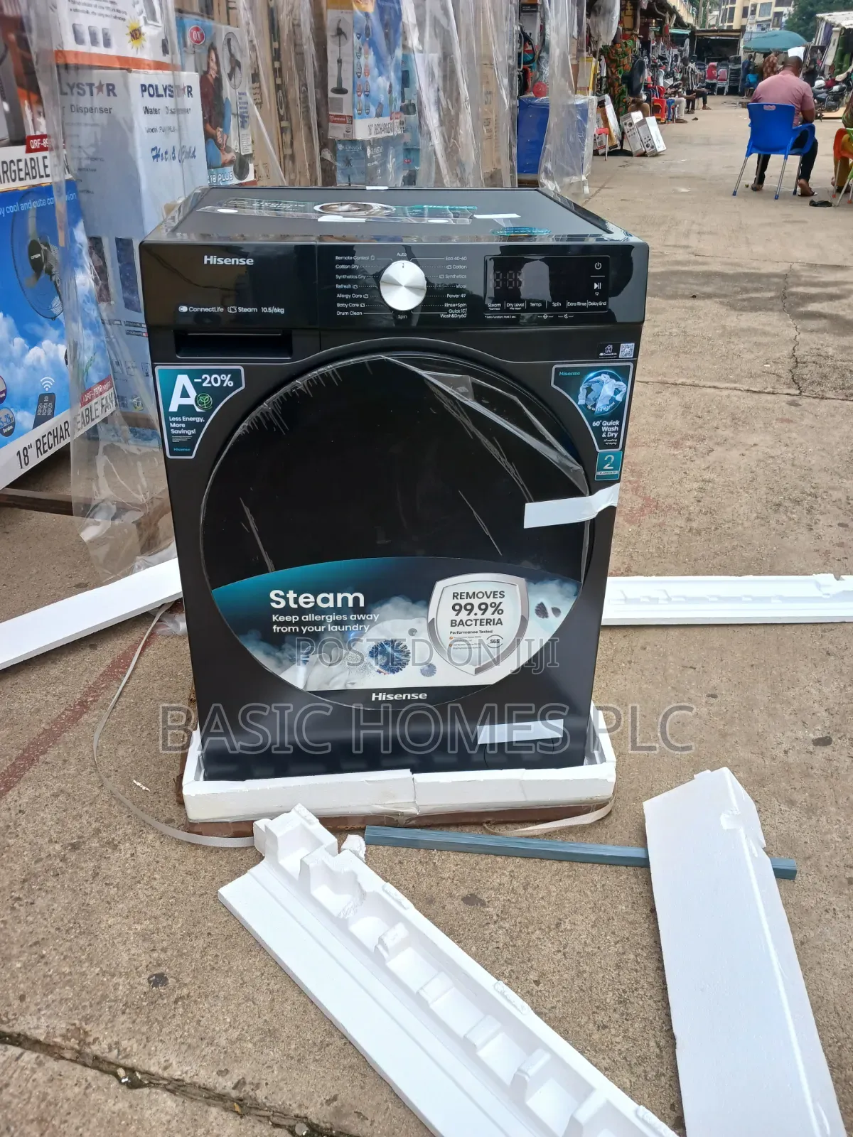 Hisense Washing Machine 10.5kg