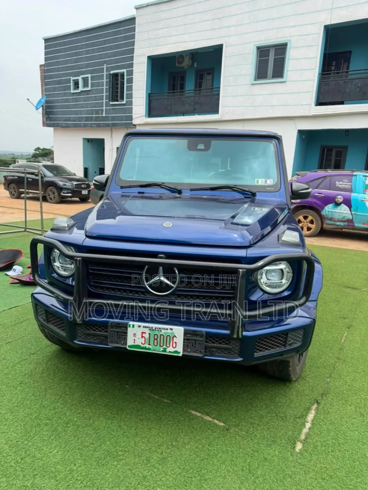 Mercedes-Benz G-Class Base G 550 AWD 2020 Blue