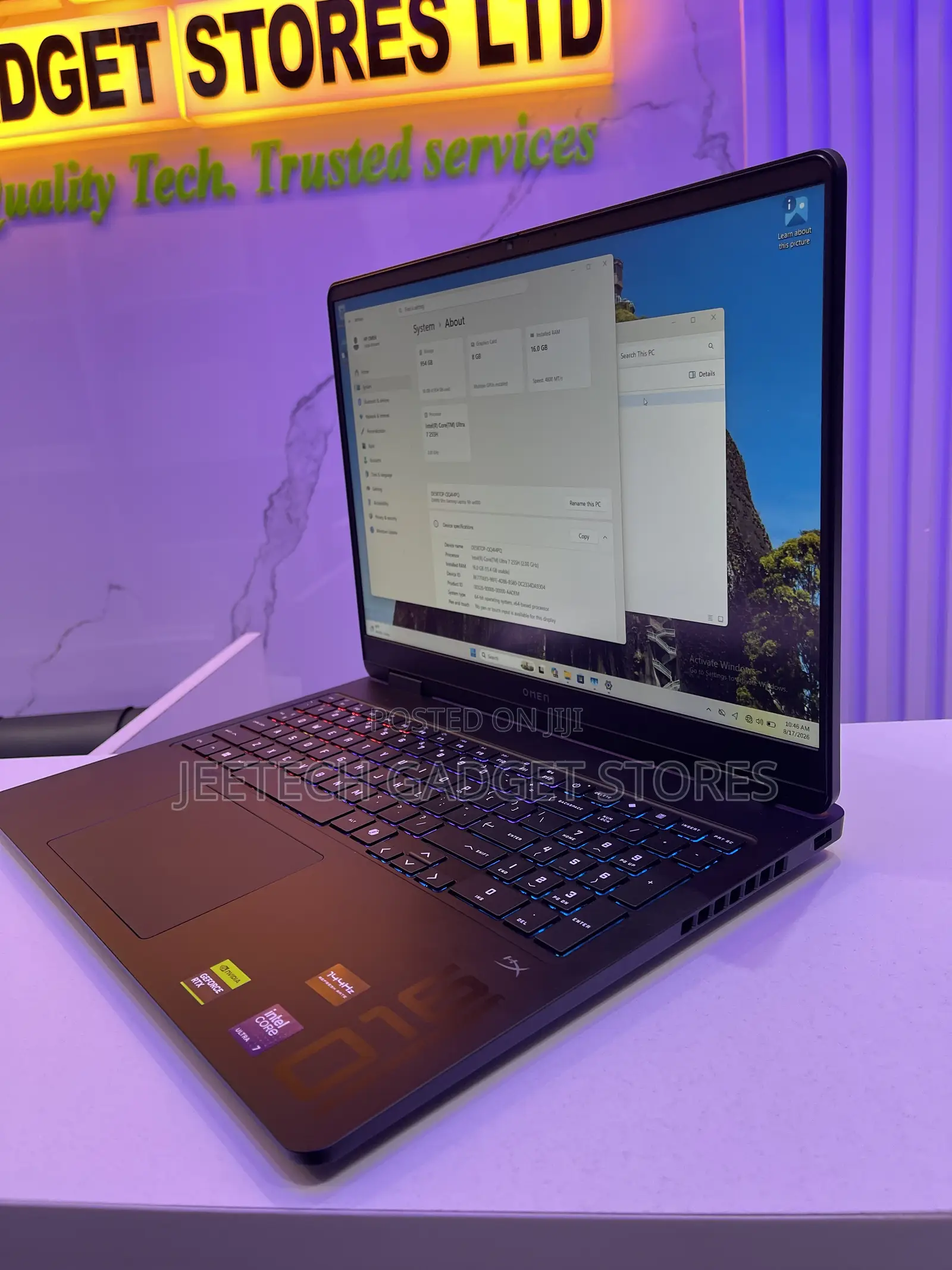 Laptop HP Omen Slim 16GB Intel Core Ultra 7 SSD 1T