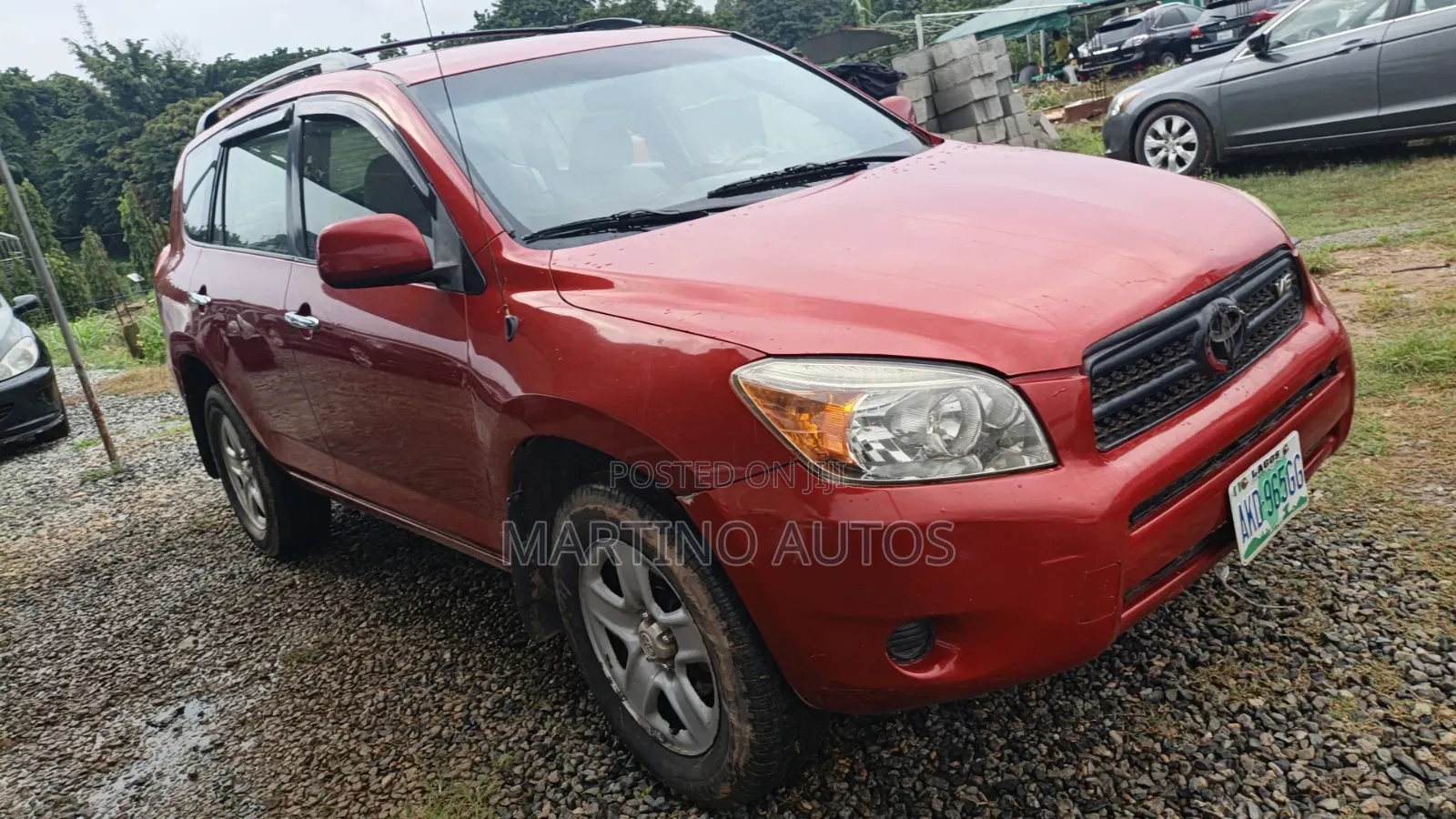 Toyota RAV4 2007 Red