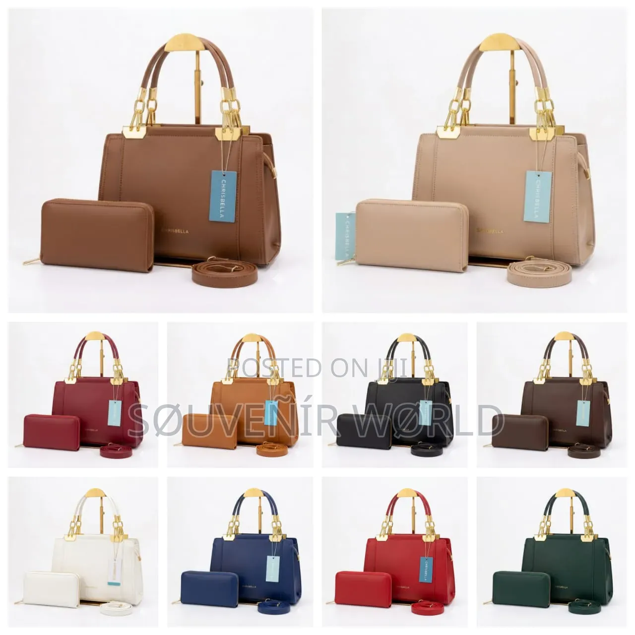 Elegant 3-in-1 Queen Handbag Set