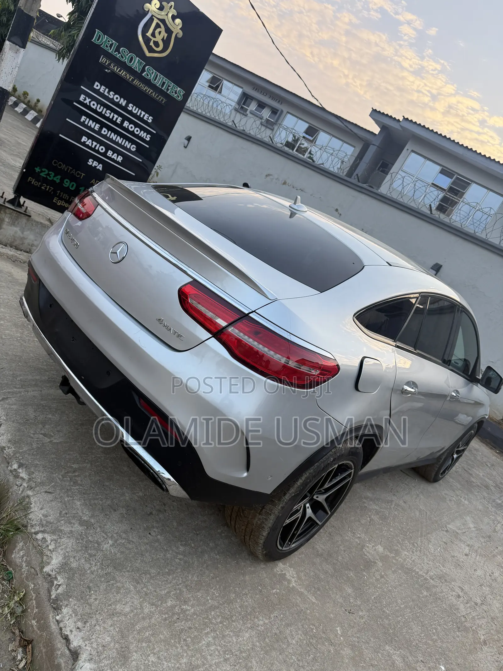 Mercedes-Benz GLE-Class GLE 400 4MATIC 2017 Silver