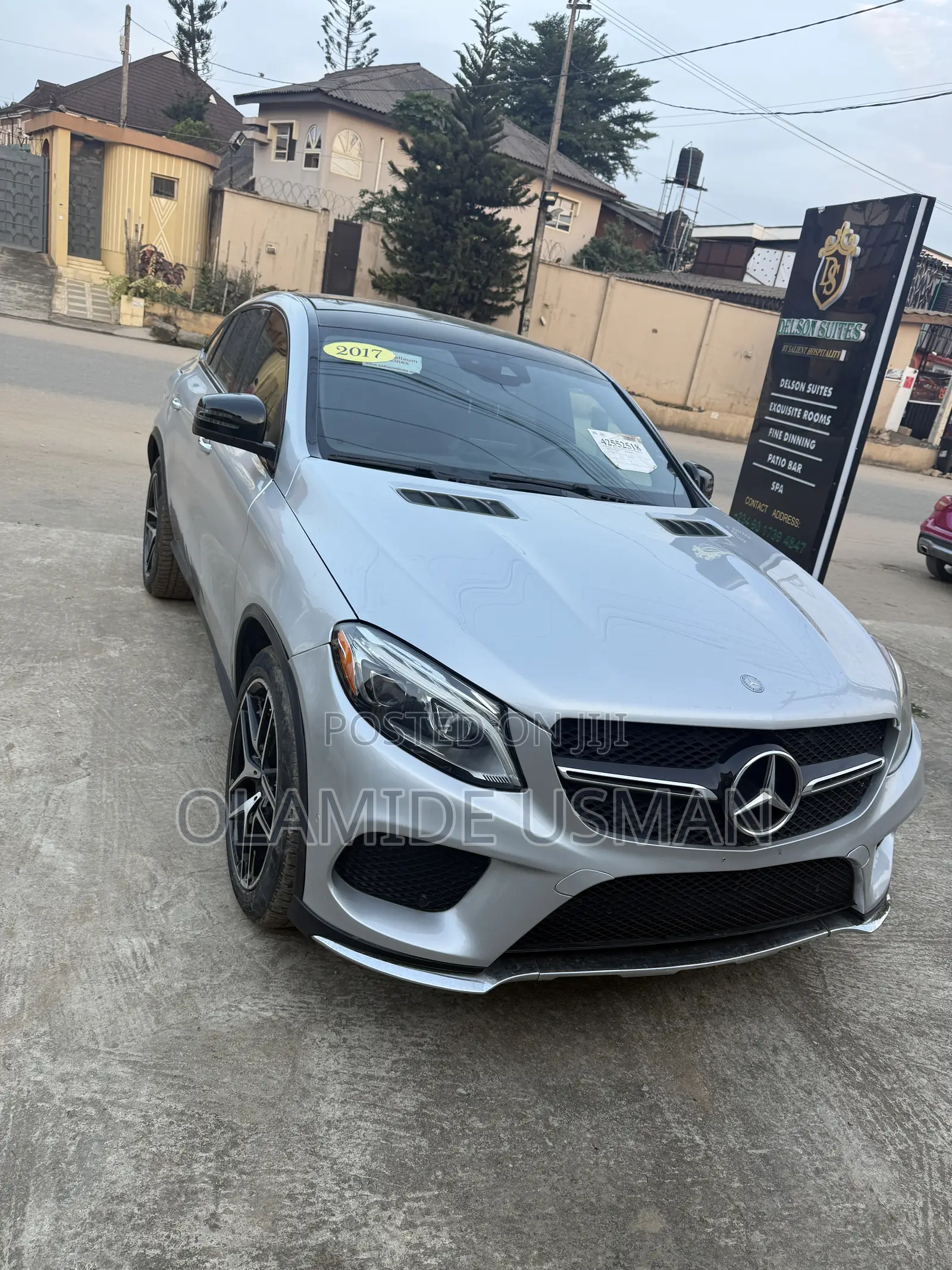 Mercedes-Benz GLE-Class GLE 400 4MATIC 2017 Silver