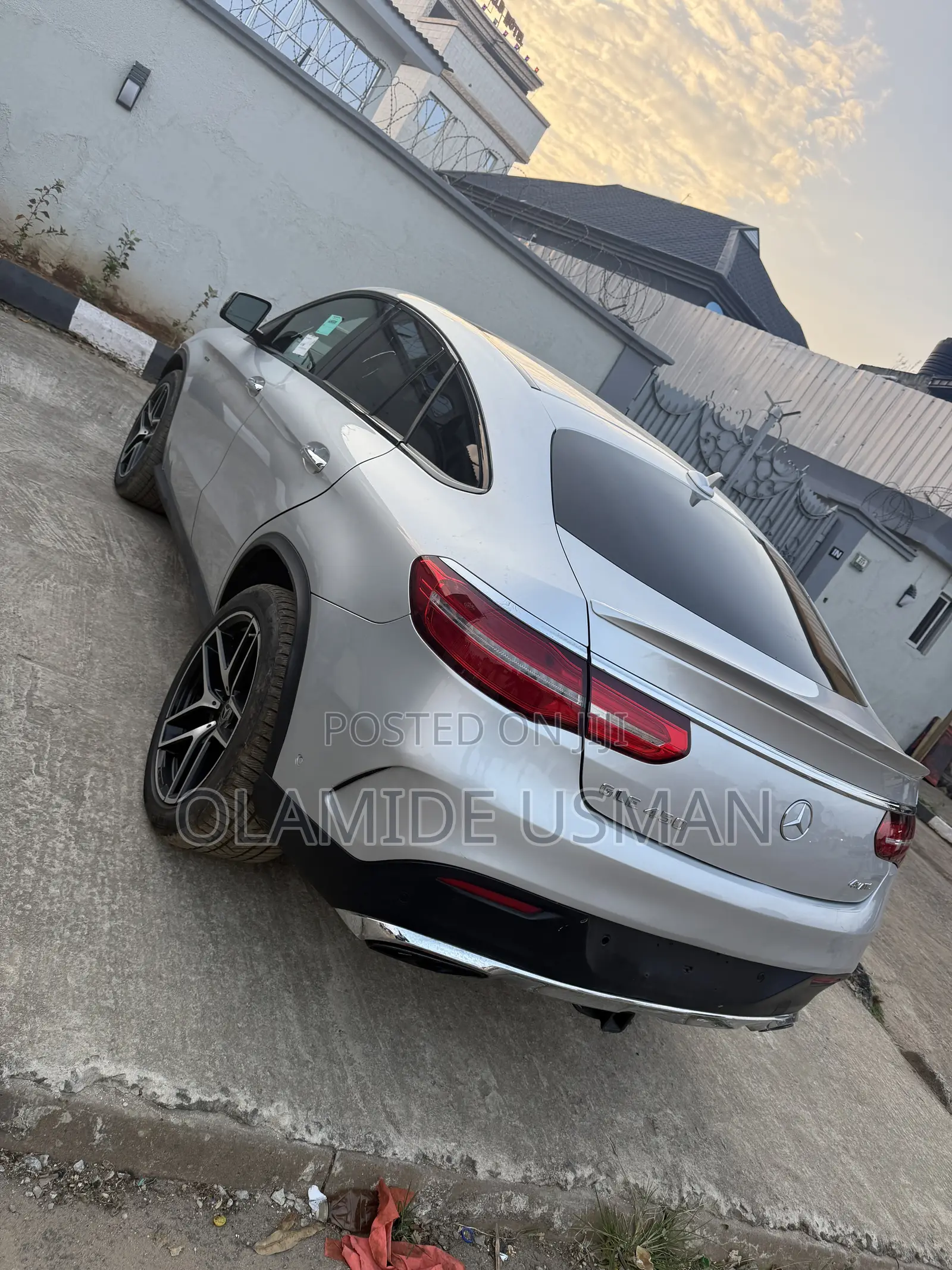 Mercedes-Benz GLE-Class GLE 400 4MATIC 2017 Silver