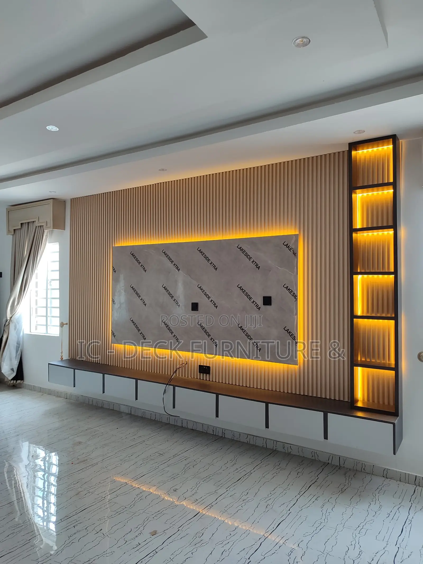 TVS54 Wall Cladding + TV Console Services