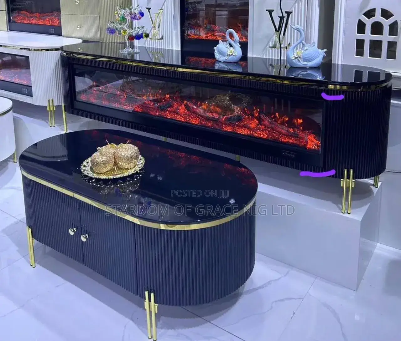 Quality TV Stand With Center Table