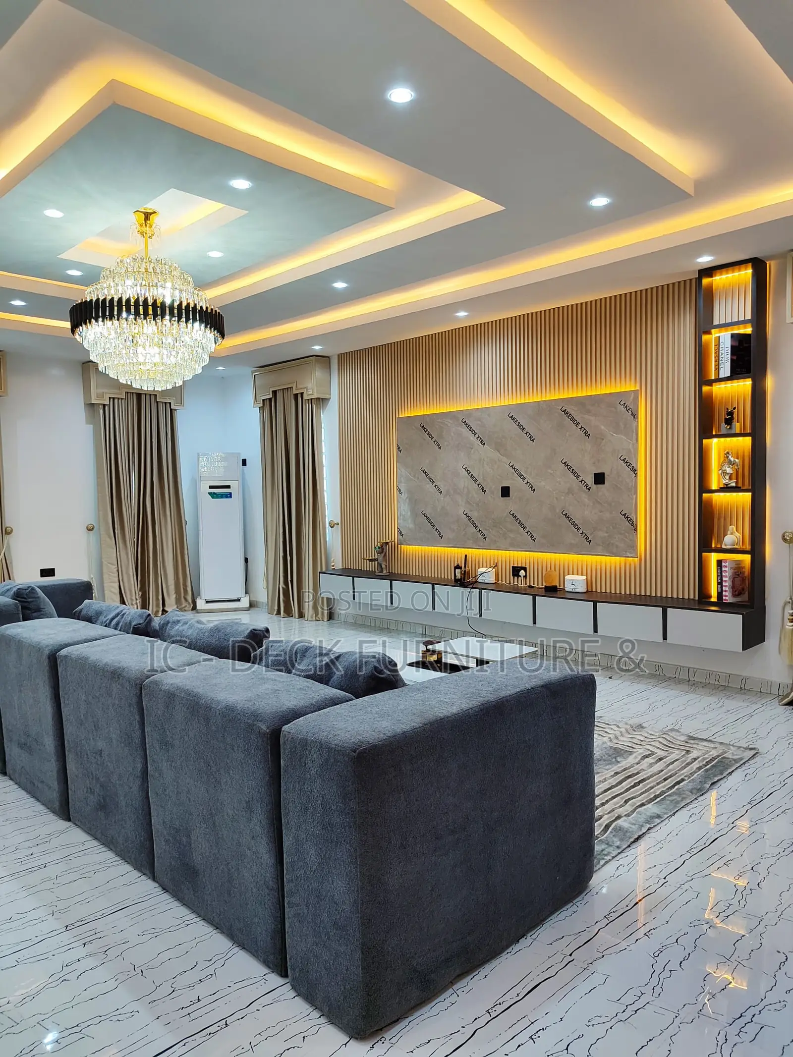 TVS54 Wall Cladding + TV Console Services