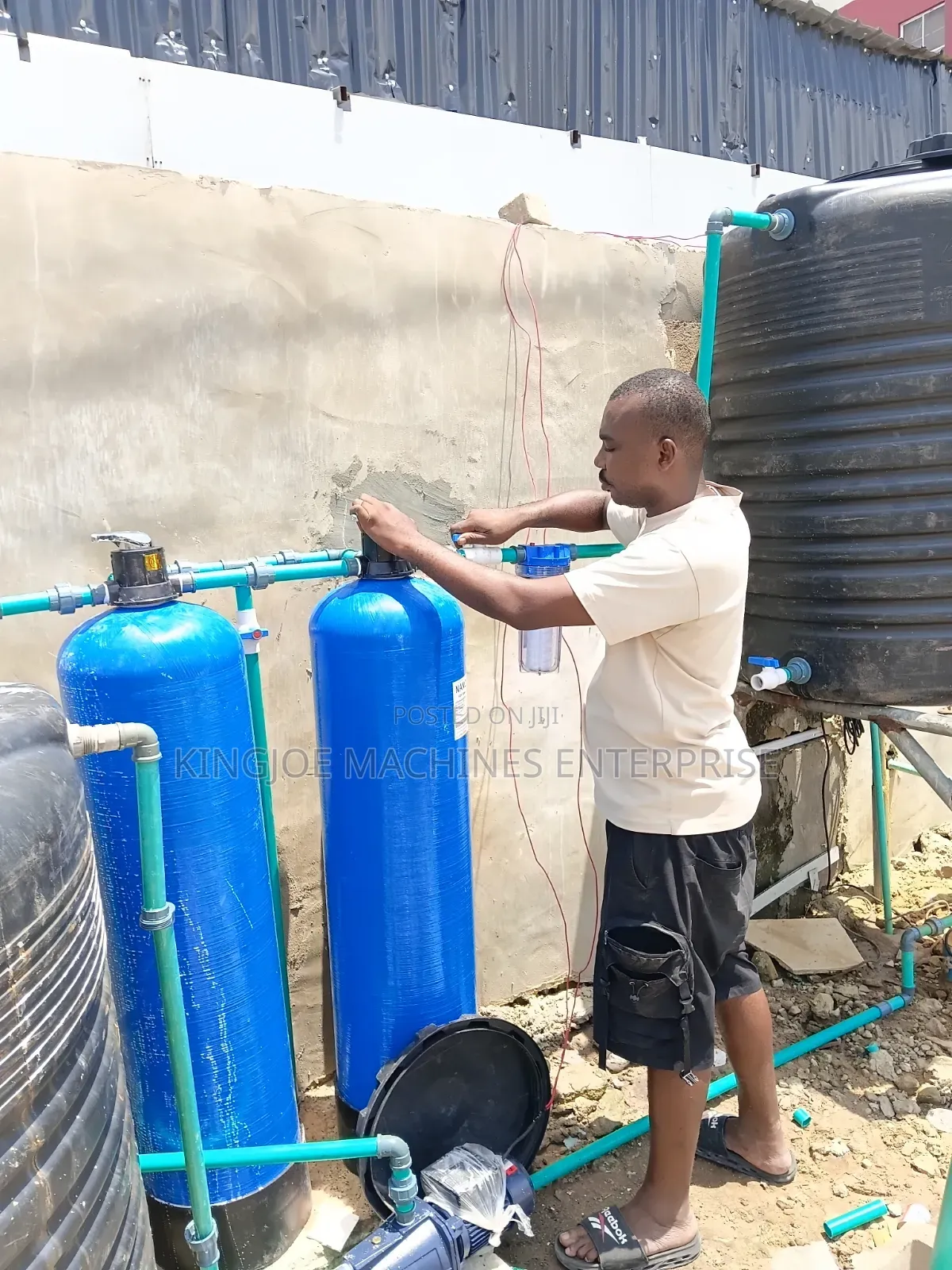 Fiberglass Tank Water Filtration