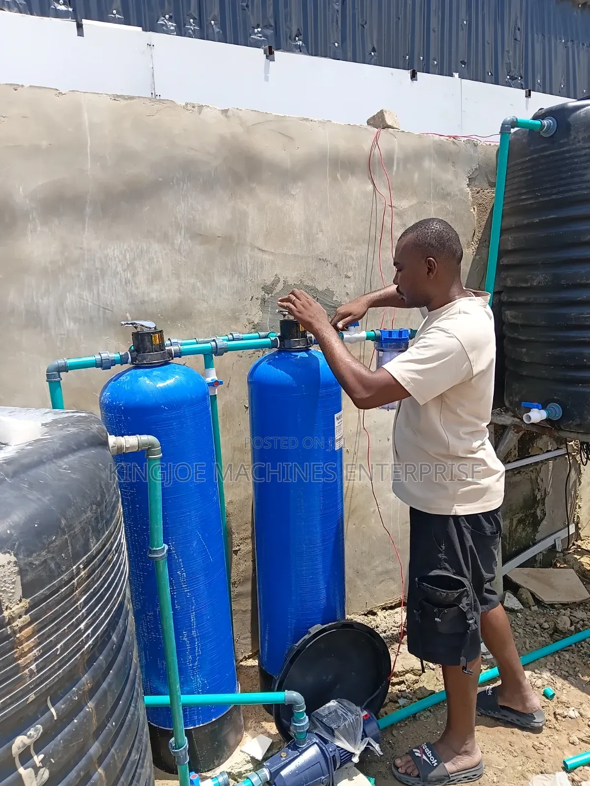 Fiberglass Tank Water Filtration