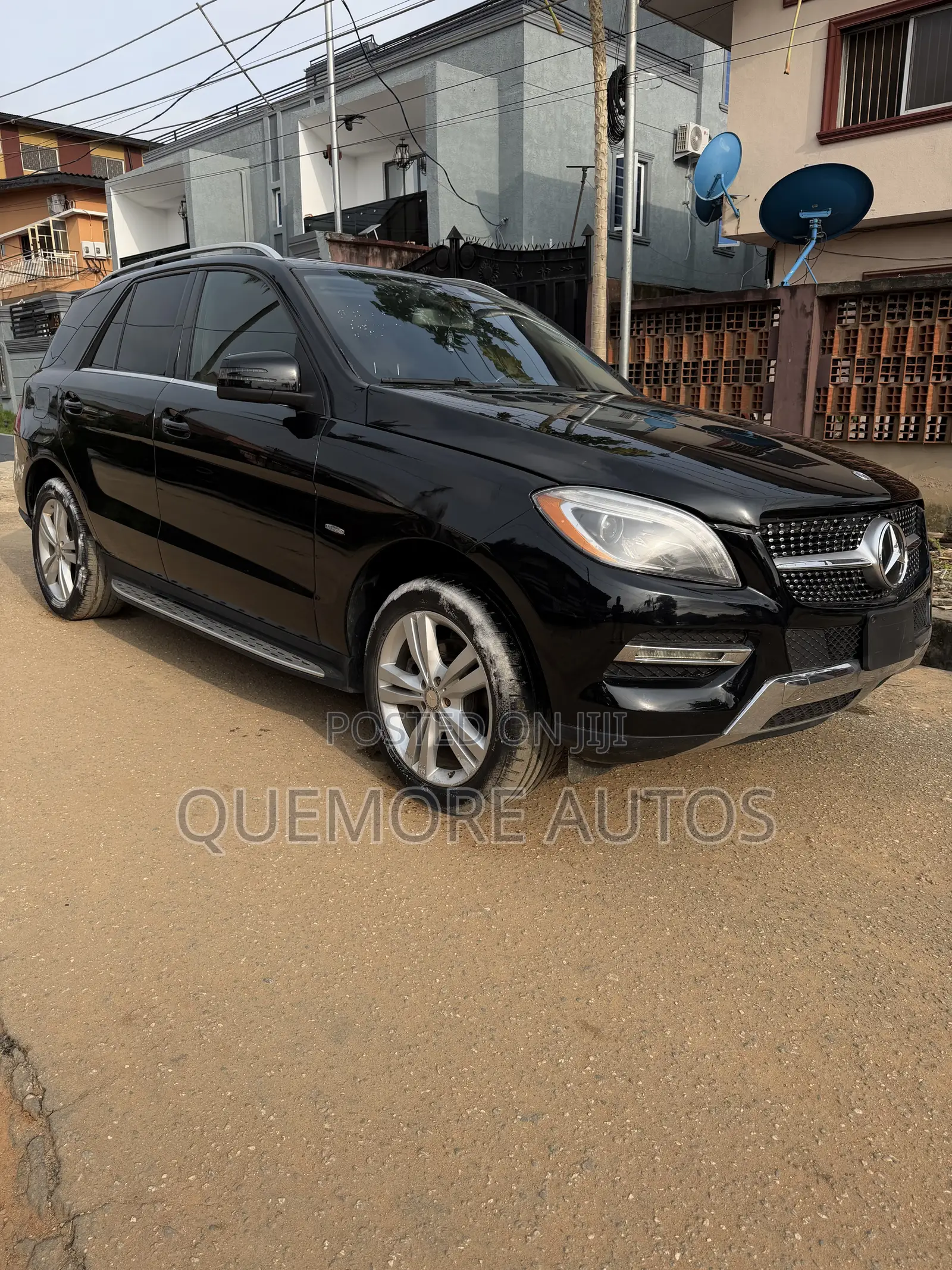 Mercedes-Benz M Class ML 350 4Matic 2012 Black