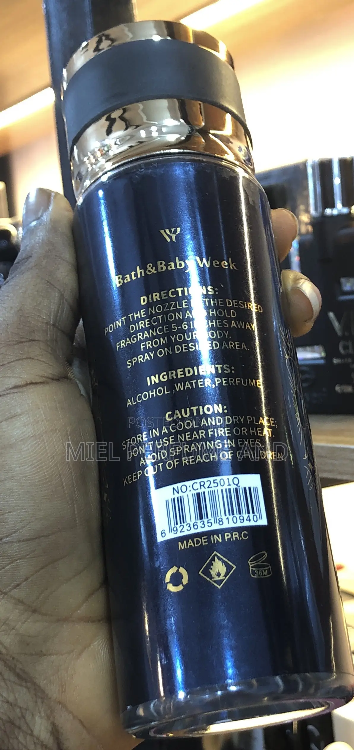 Oud Wood Body Spray