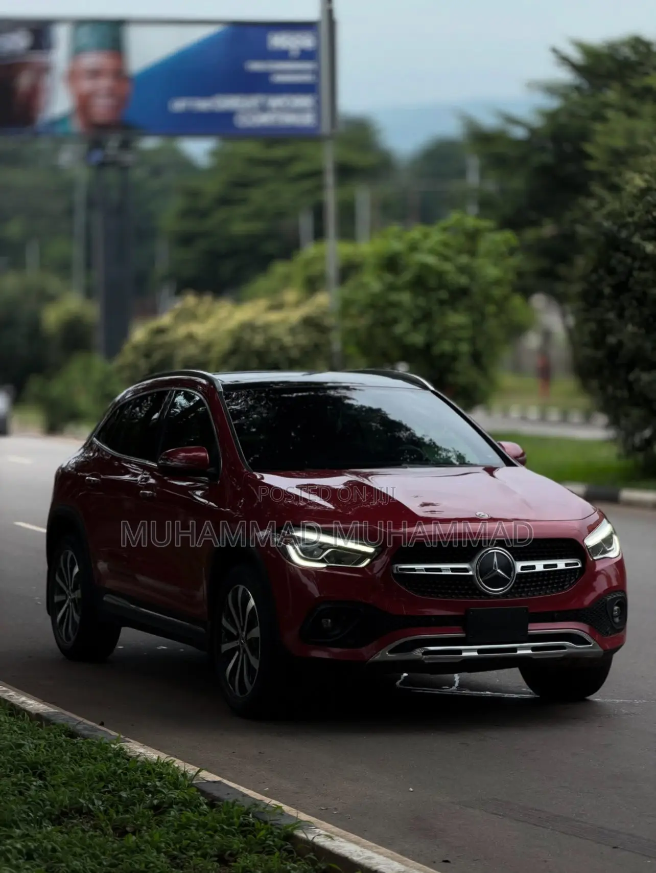 Mercedes-Benz GLA 250 2021 Red