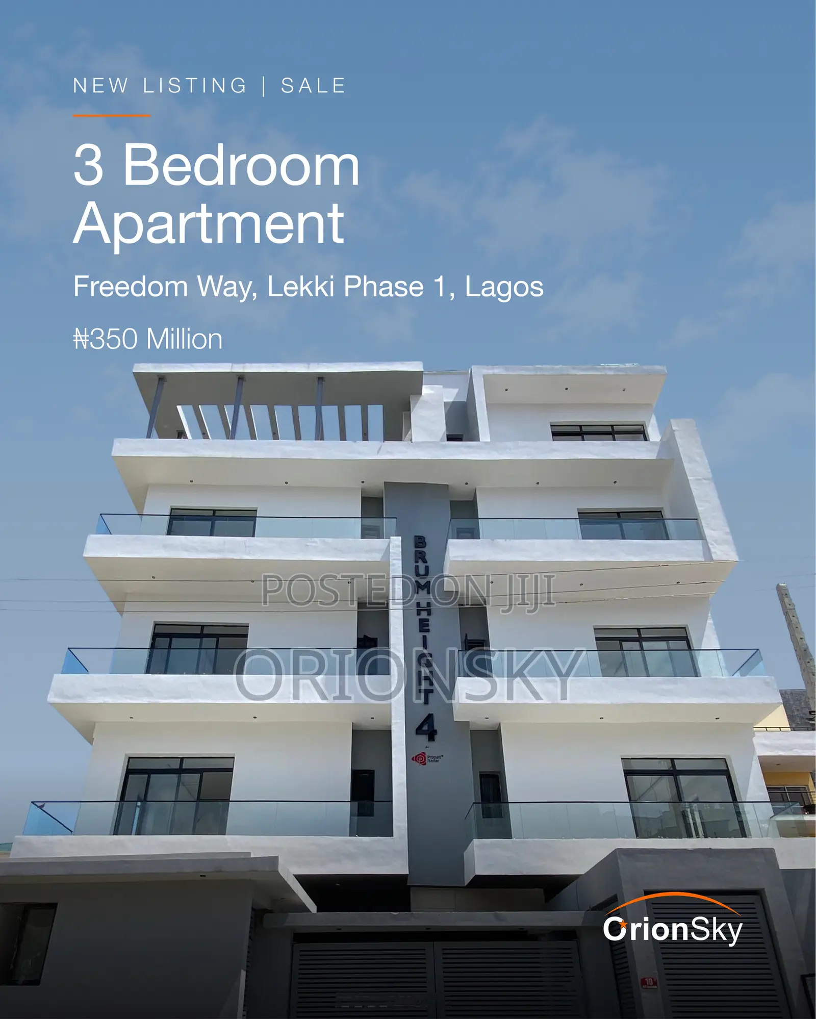 3bdrm Apartment in Lekki Phase 1 for sale