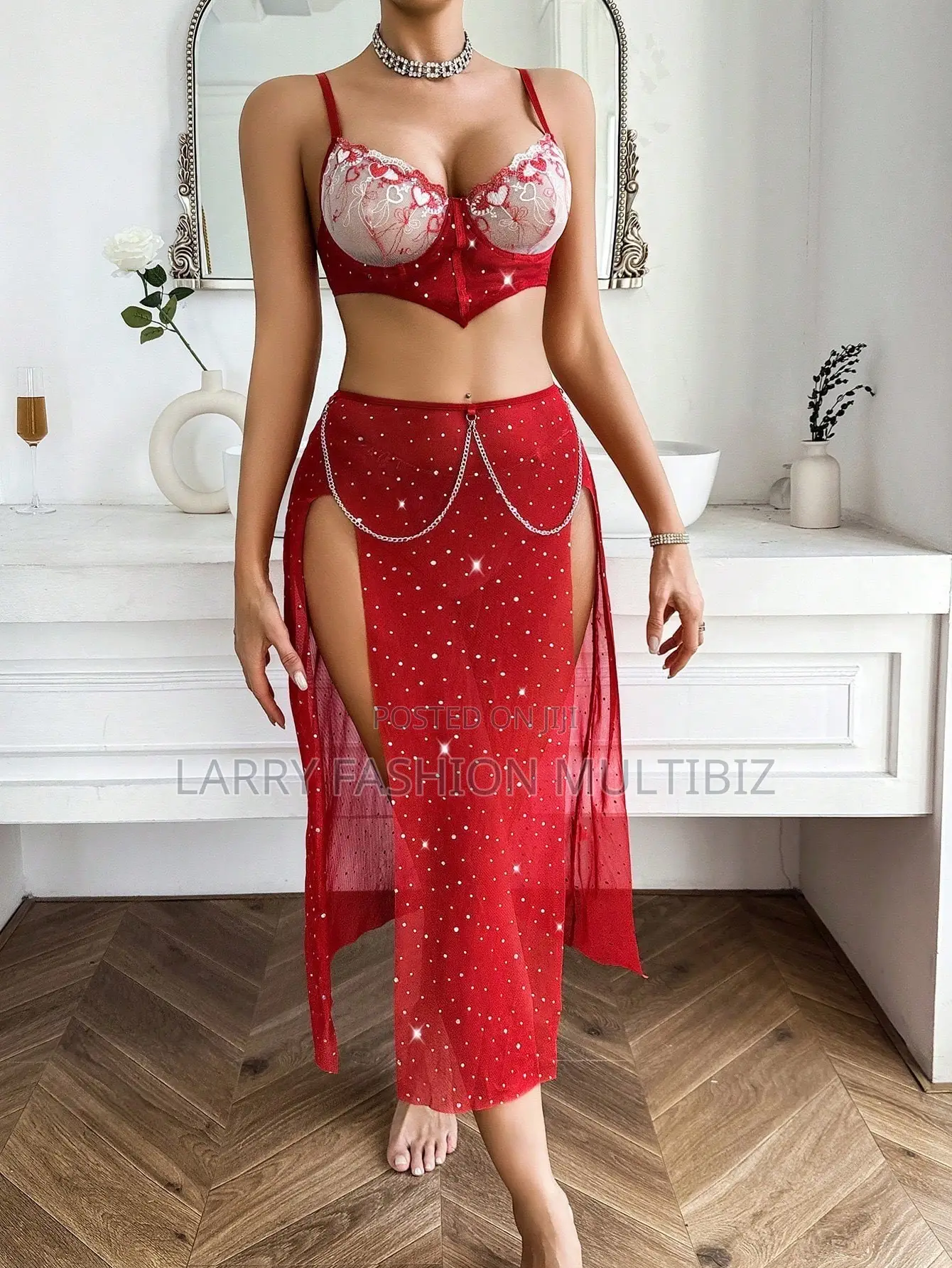 Rhinstones Luxury Lingerie