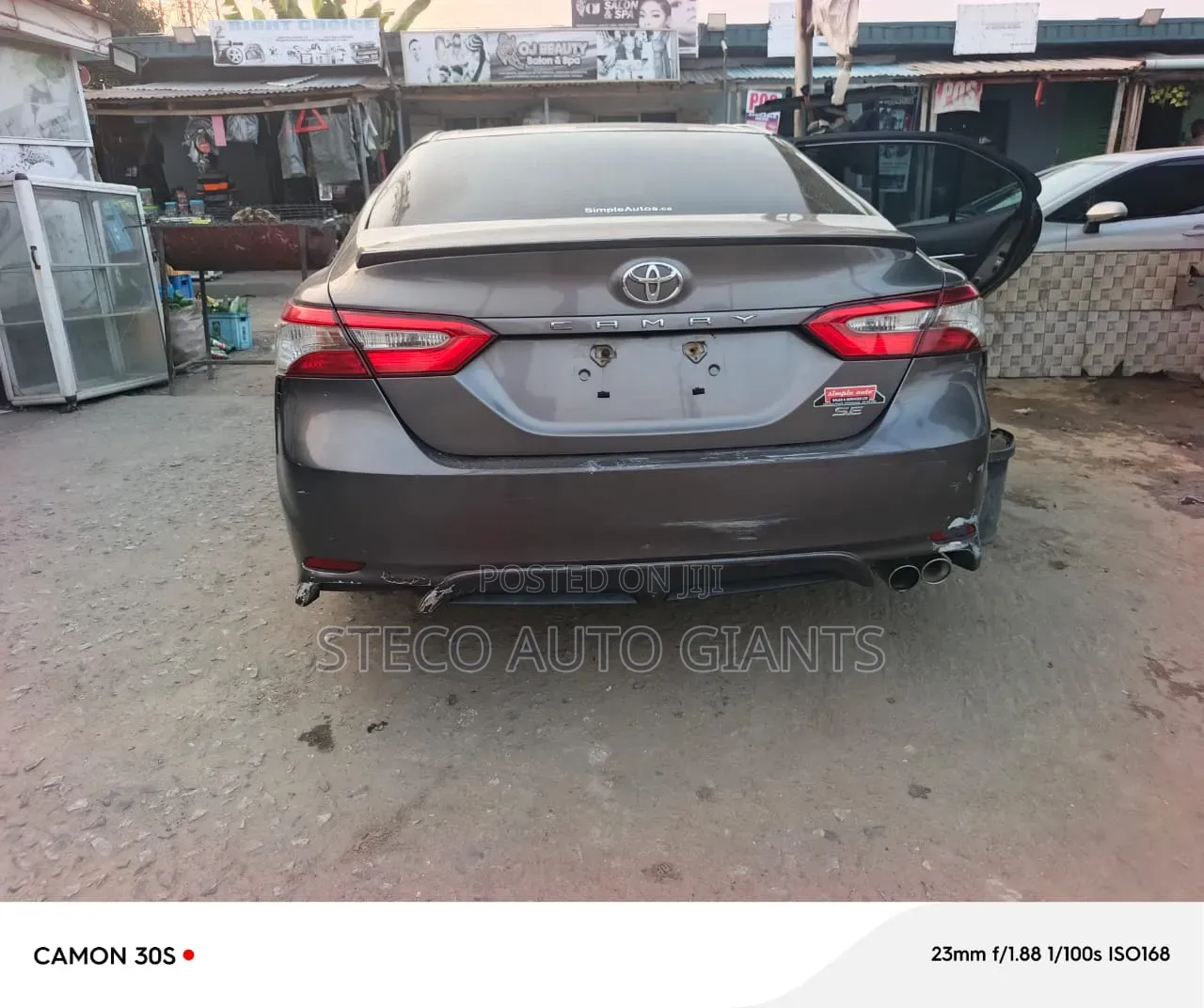 Toyota Camry 2018 Black