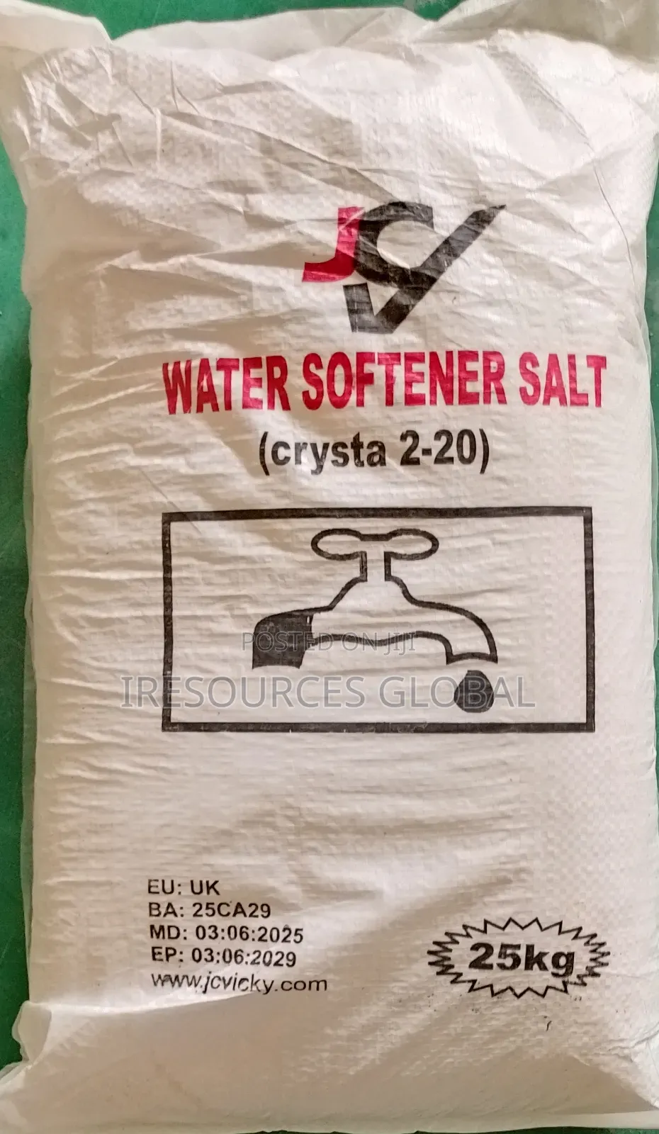 Water Softener Salt Granules 25kg Bag