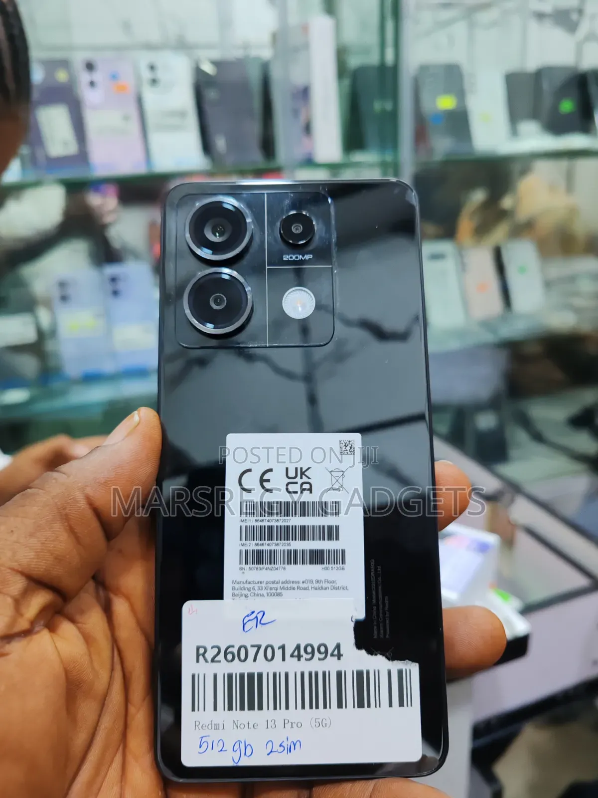 Xiaomi Redmi Note 13 Pro 512 GB Black