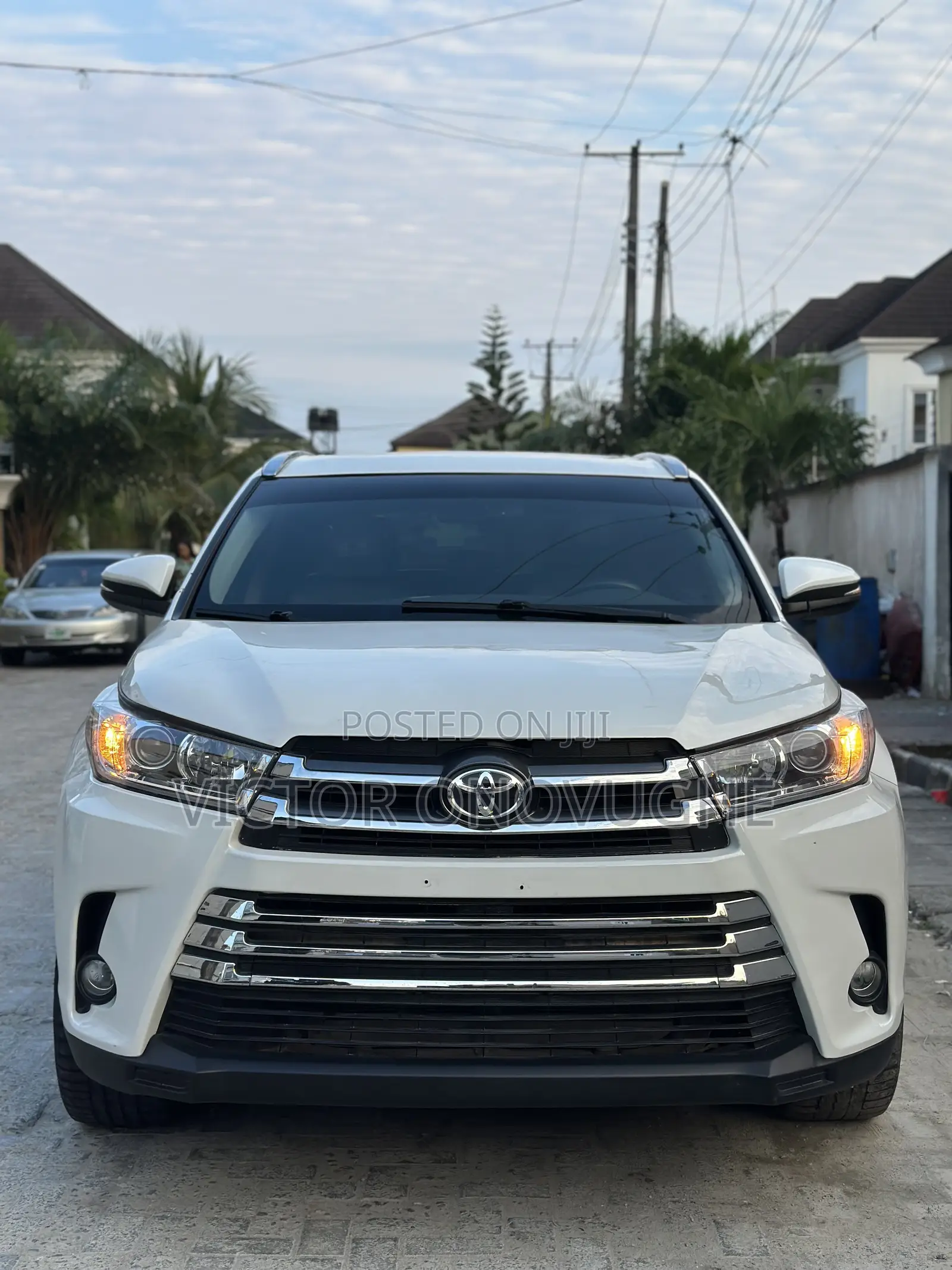 Toyota Highlander XLE V6 4x2 (3.5L 6cyl 6A) 2016 White