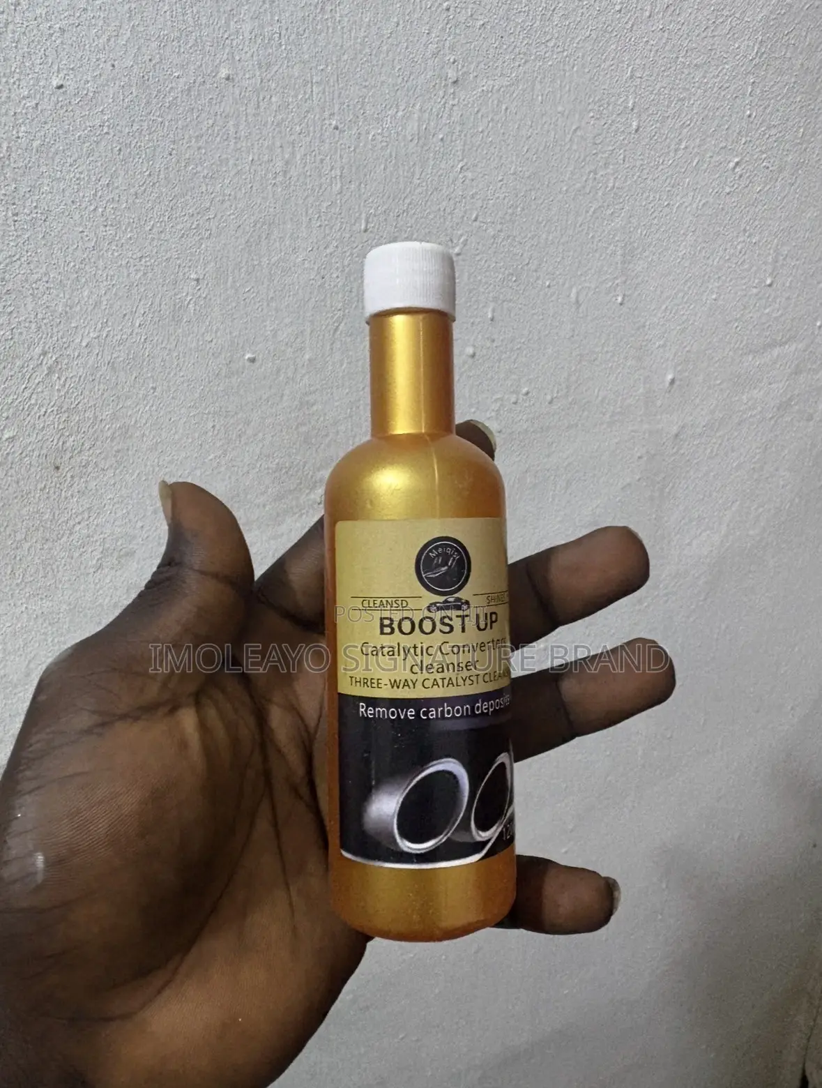 120ml Bottle of Boost Up 3 Way Catalytic Converter Cleaner