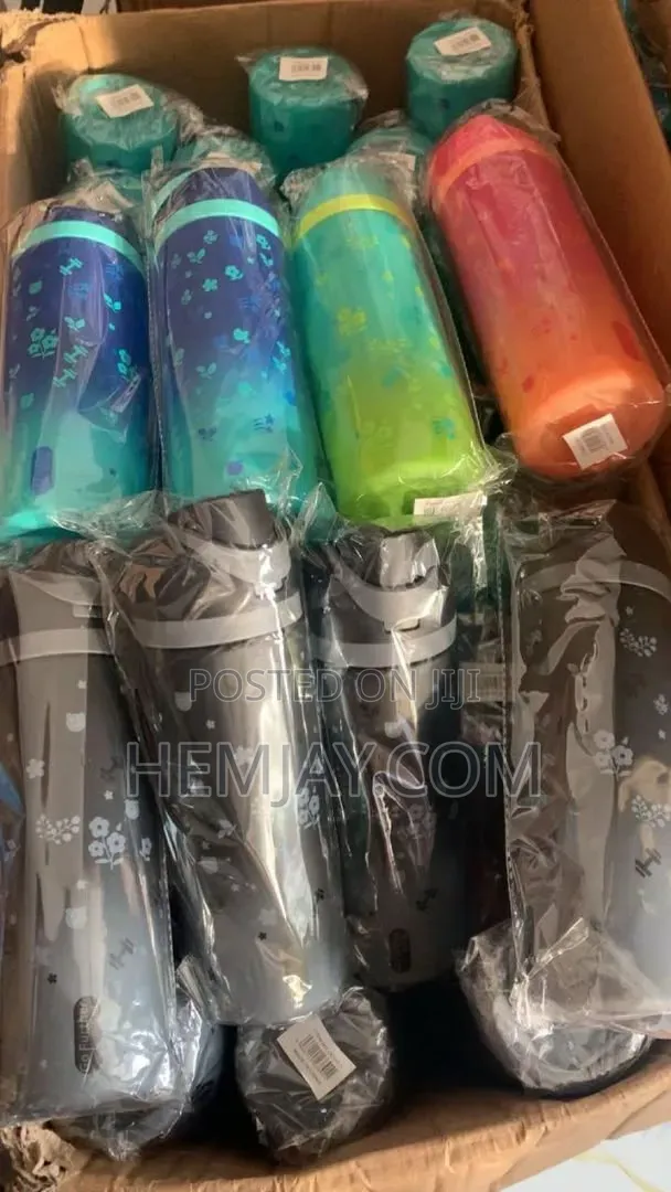 Kids Portable Fancy Water Bottle / 800ml Cartoon Water Bottle