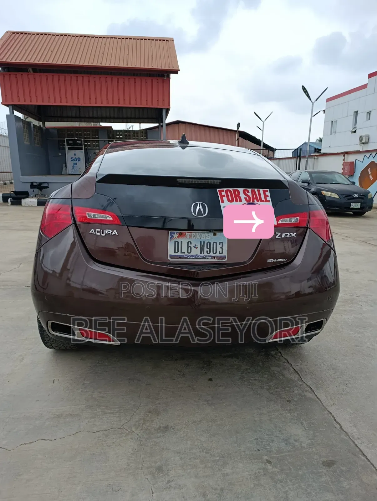 Acura ZDX Base AWD 2011 Burgundy