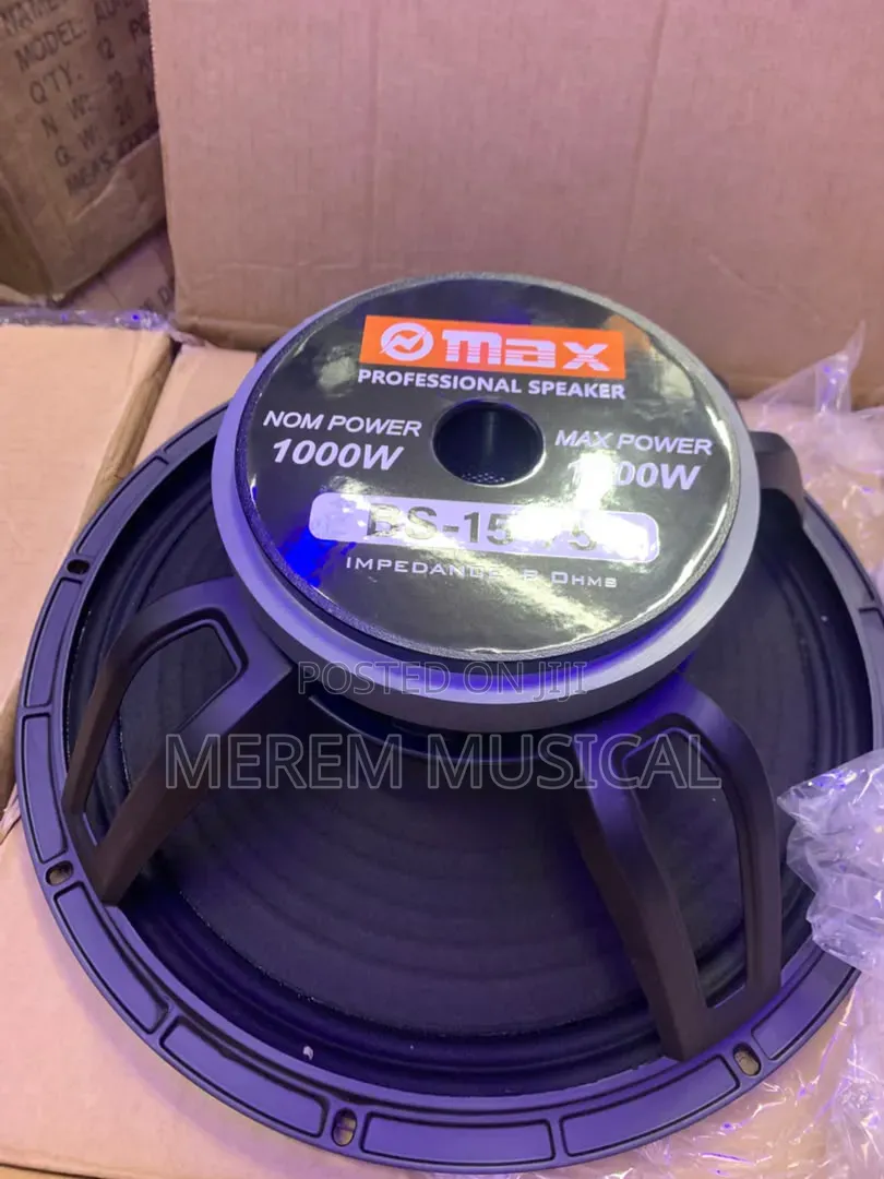 Omax 15 Inches 75 Coil/ 190 Mm Speaker