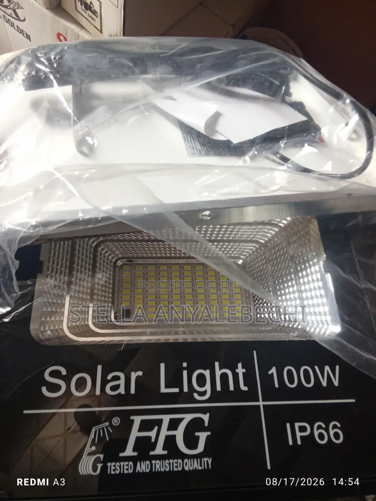 Super Bright Solar Flood Light for Indoor/Outdoor (100w)