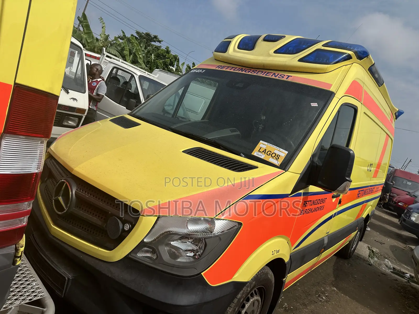 Mercedes-Benz Sprinter 2018 Orange