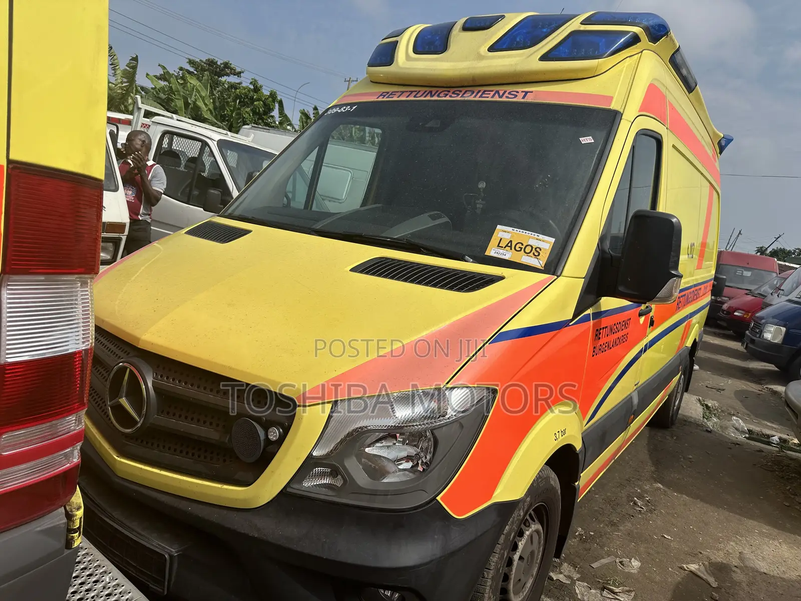 Mercedes-Benz Sprinter 2018 Orange