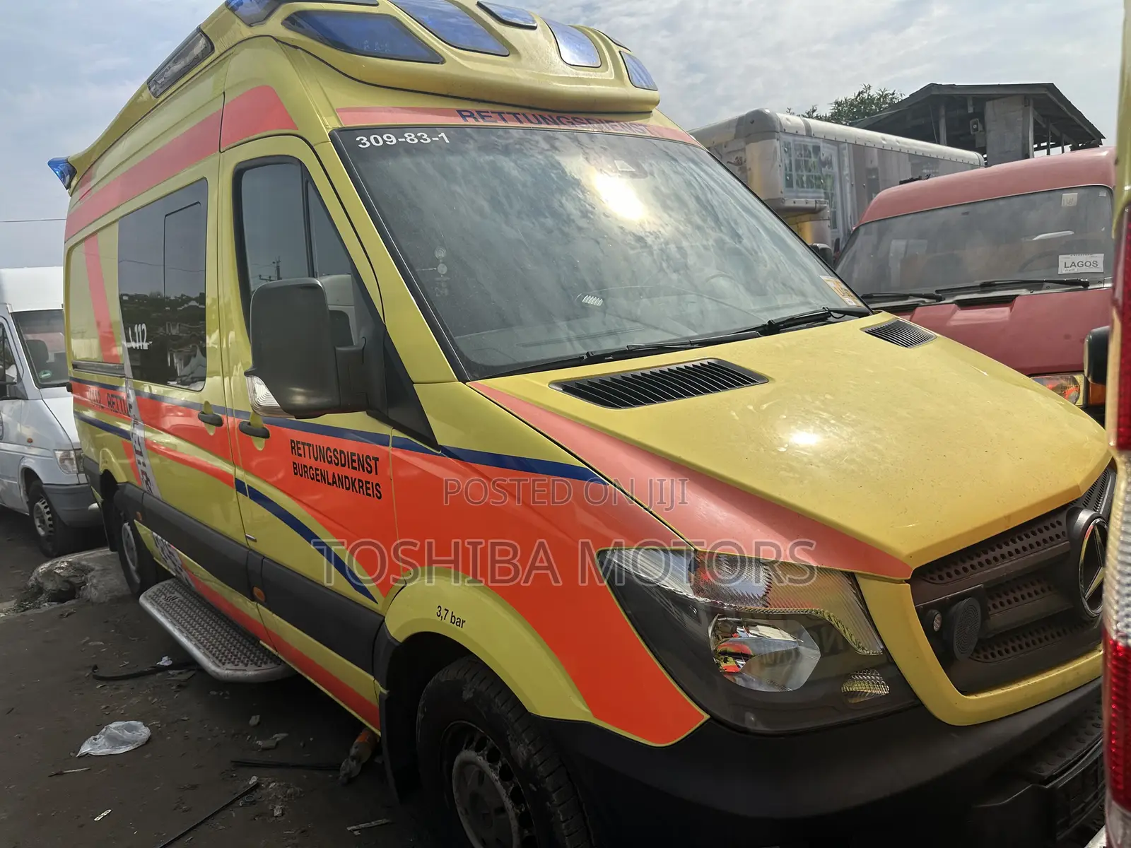 Mercedes-Benz Sprinter 2018 Orange