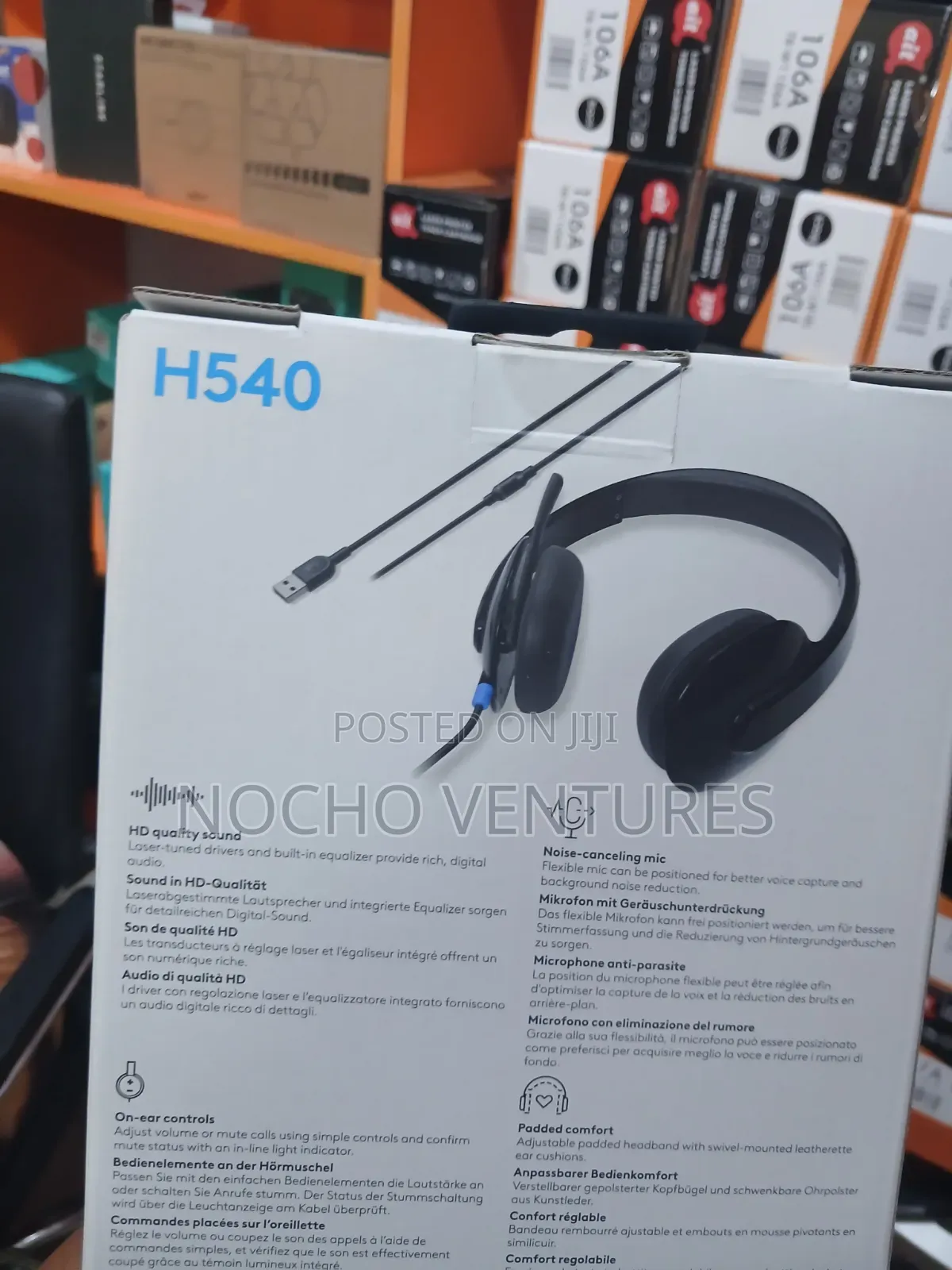 Logitech H540 USB Computer Headset