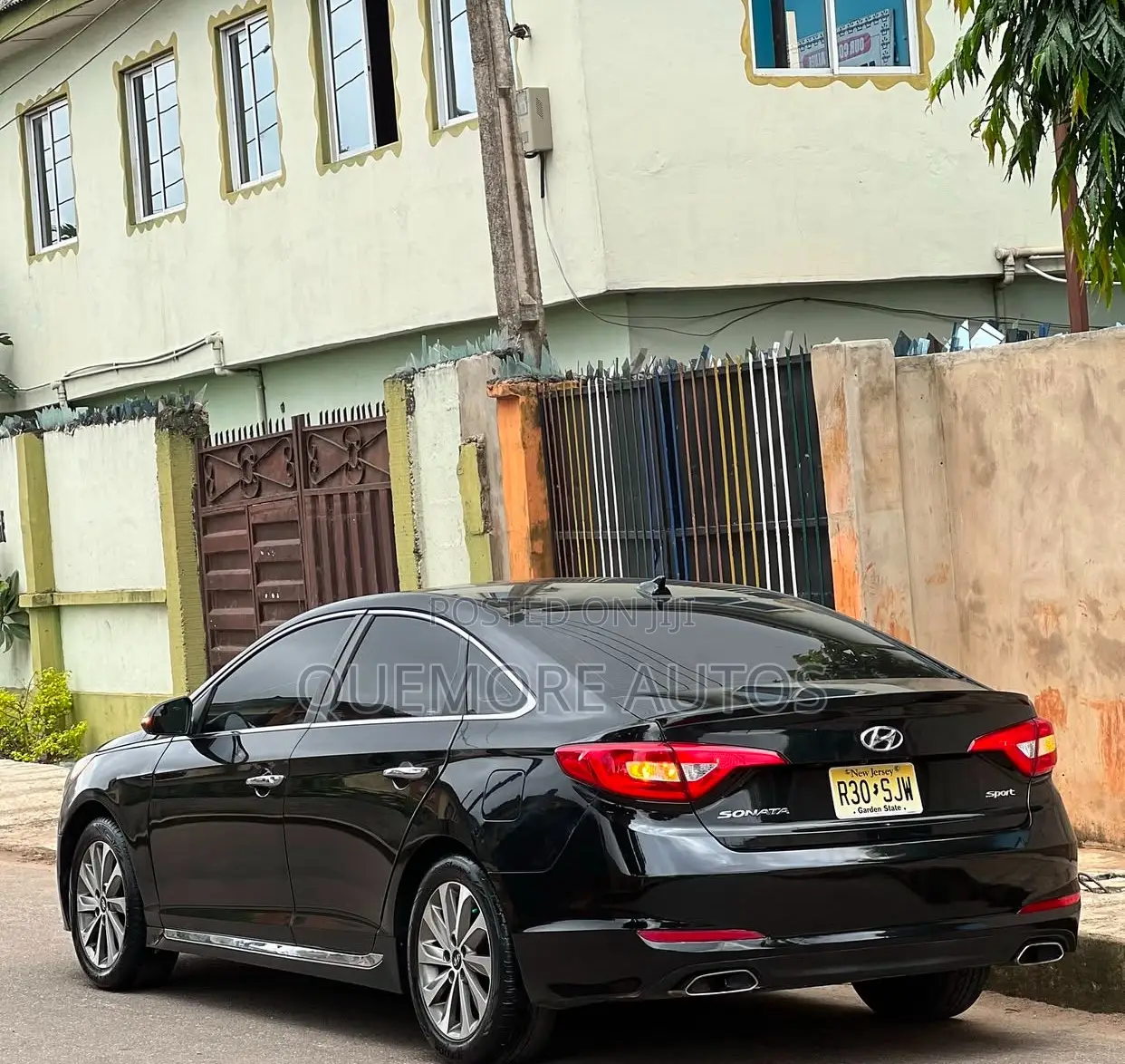 Hyundai Sonata Sport Sedan FWD (2.4L 4cyl 6A) 2017 Black