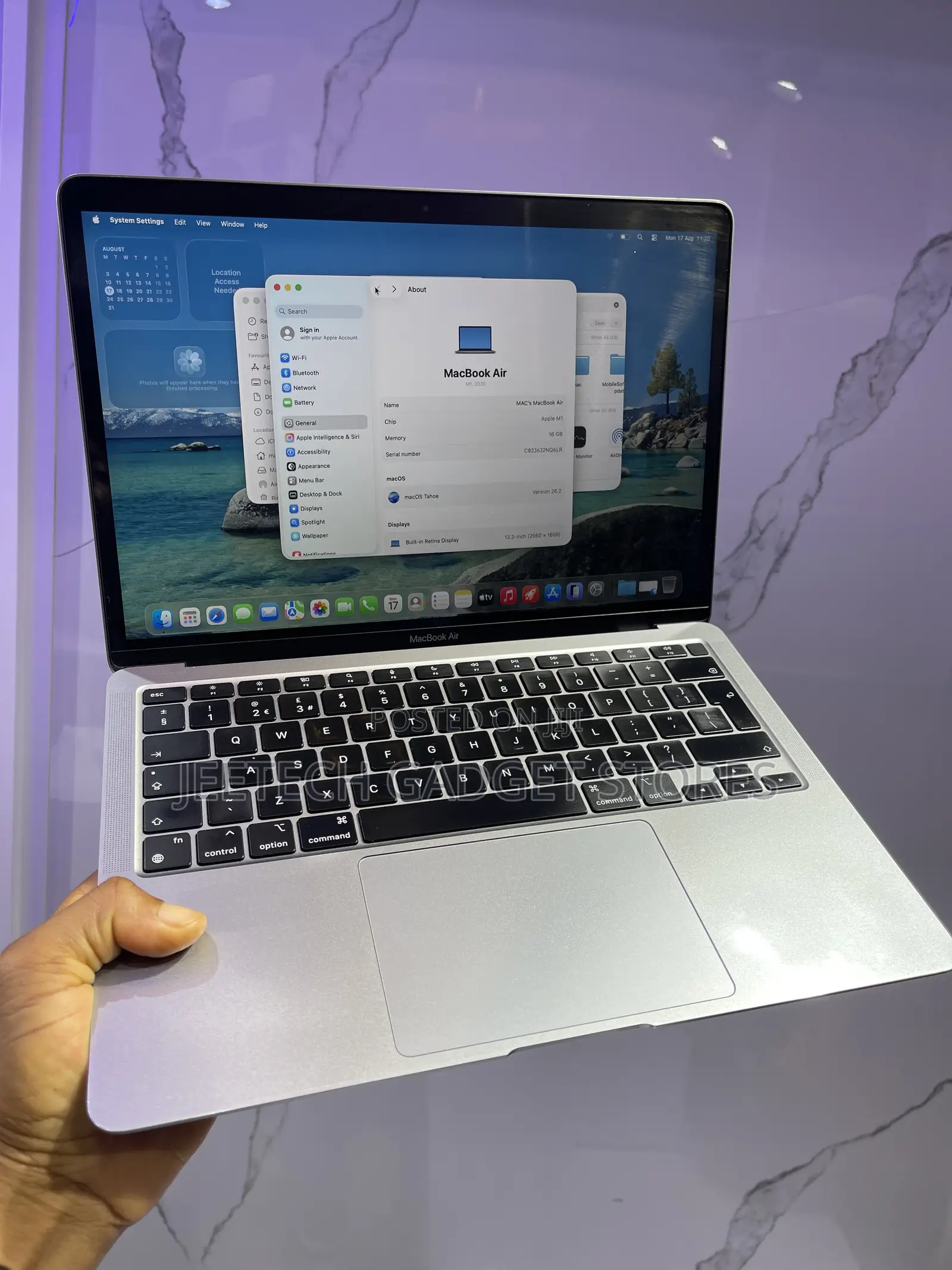 Laptop Apple MacBook Air 2020 M1 16GB Apple M1 SSD 256GB