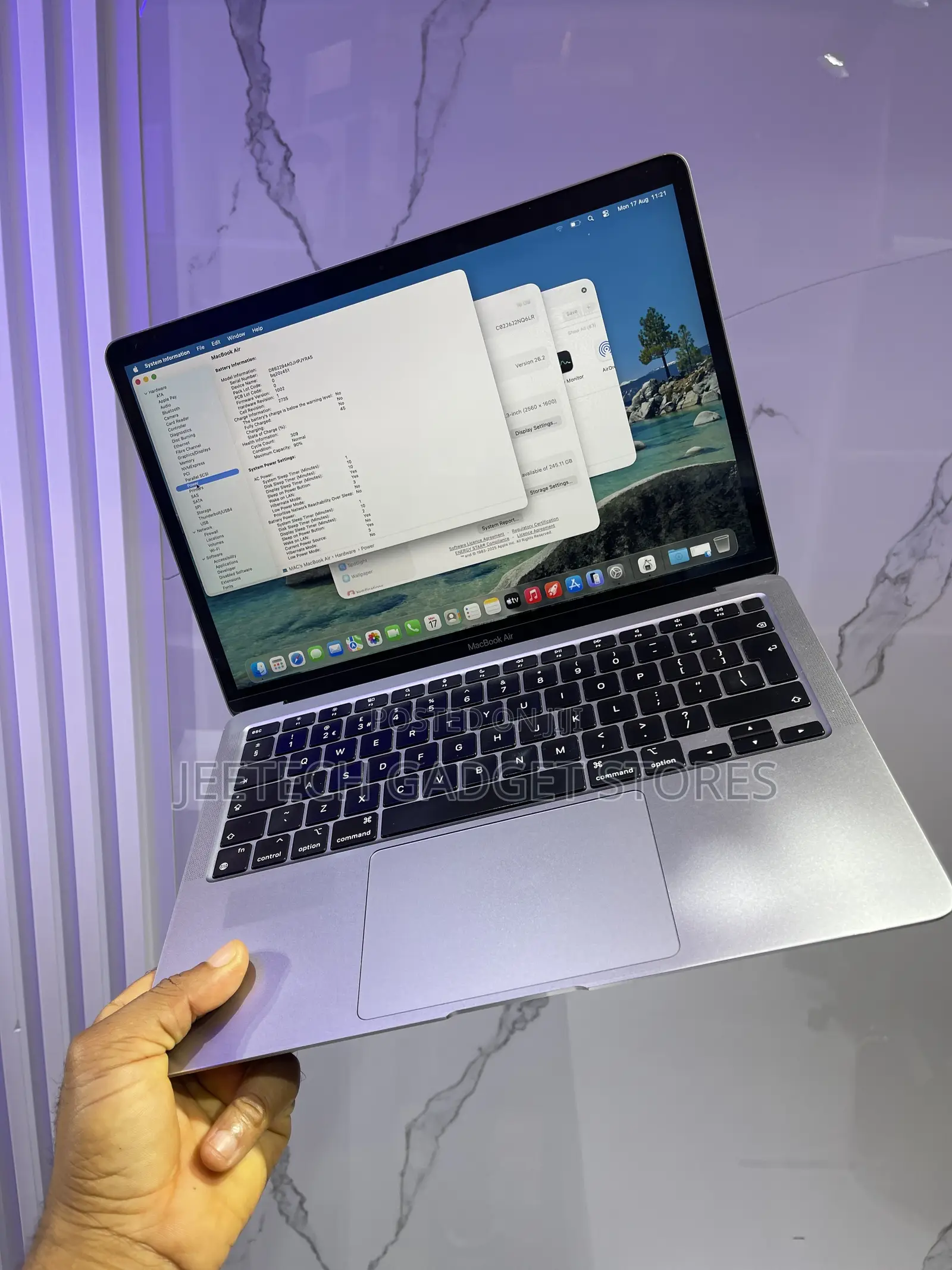 Laptop Apple MacBook Air 2020 M1 16GB Apple M1 SSD 256GB