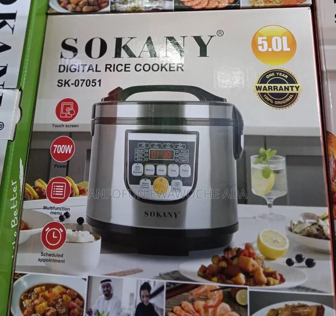 Sokany Digital Rice Cooker
