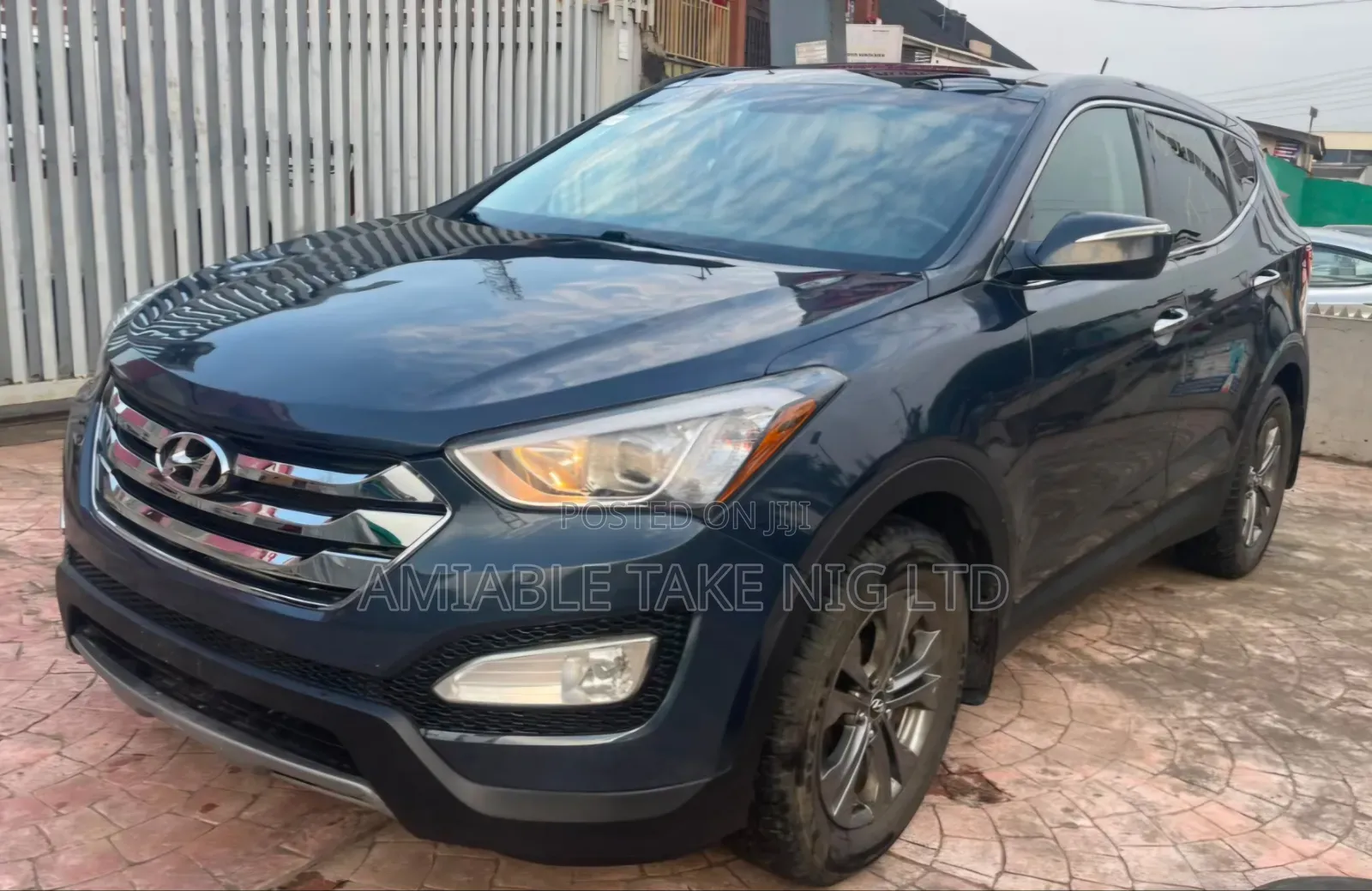 Hyundai Santa Fe 2013 Blue