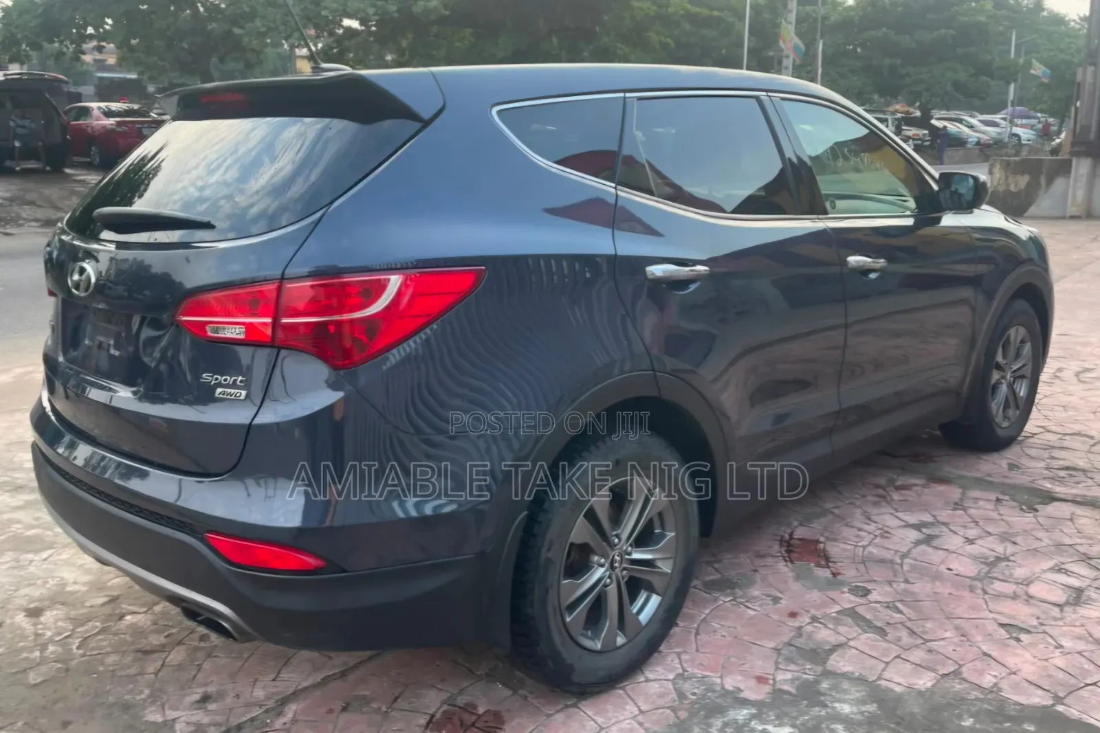 Hyundai Santa Fe 2013 Blue