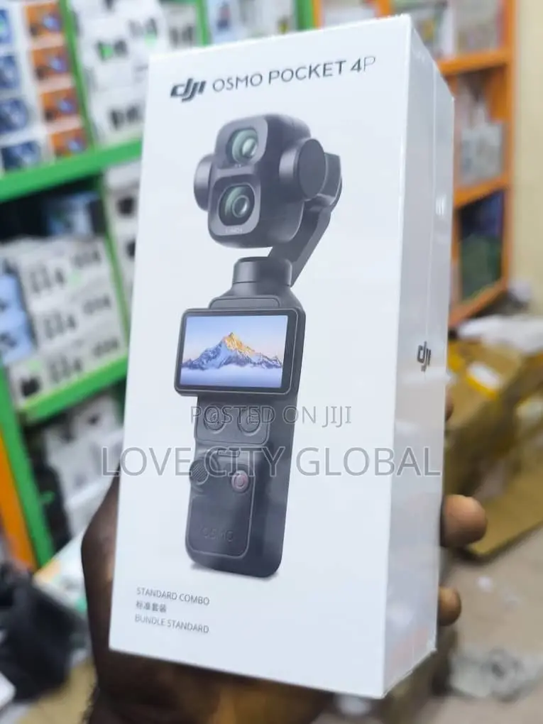 DJI Osmo Pocket 4P Standard Version 3Axis Gimbal Camera AI Tracking