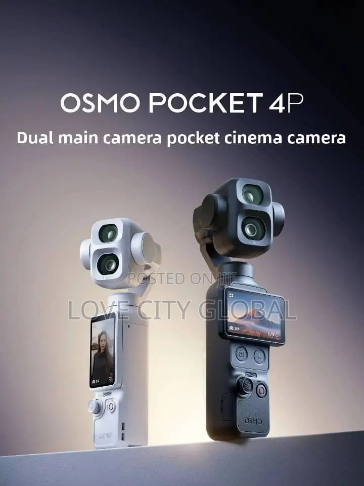 DJI Osmo Pocket 4P Standard Version 3Axis Gimbal Camera AI Tracking