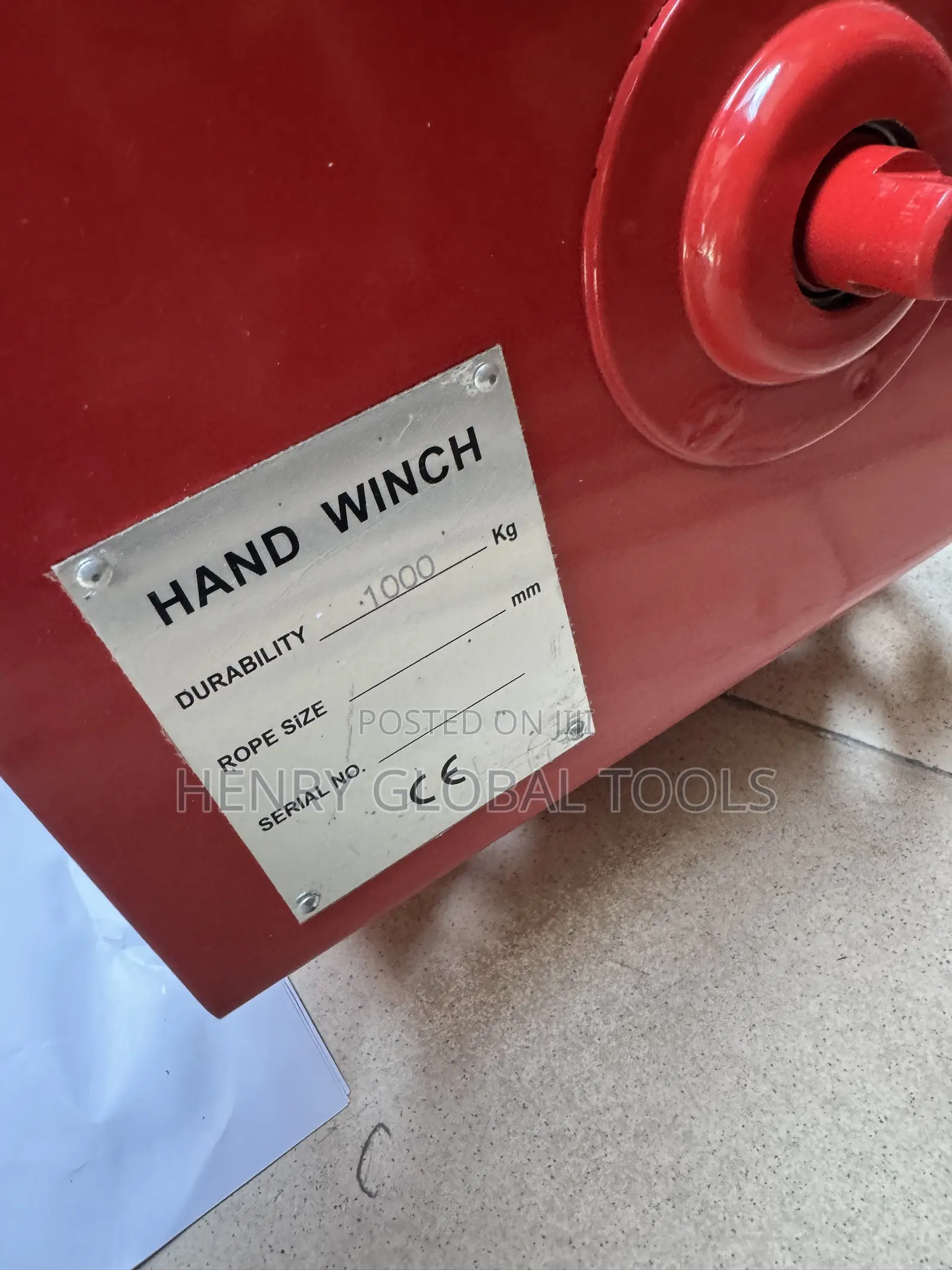 JC-E Series Manual Cable Reel / Hand-Winding Reel