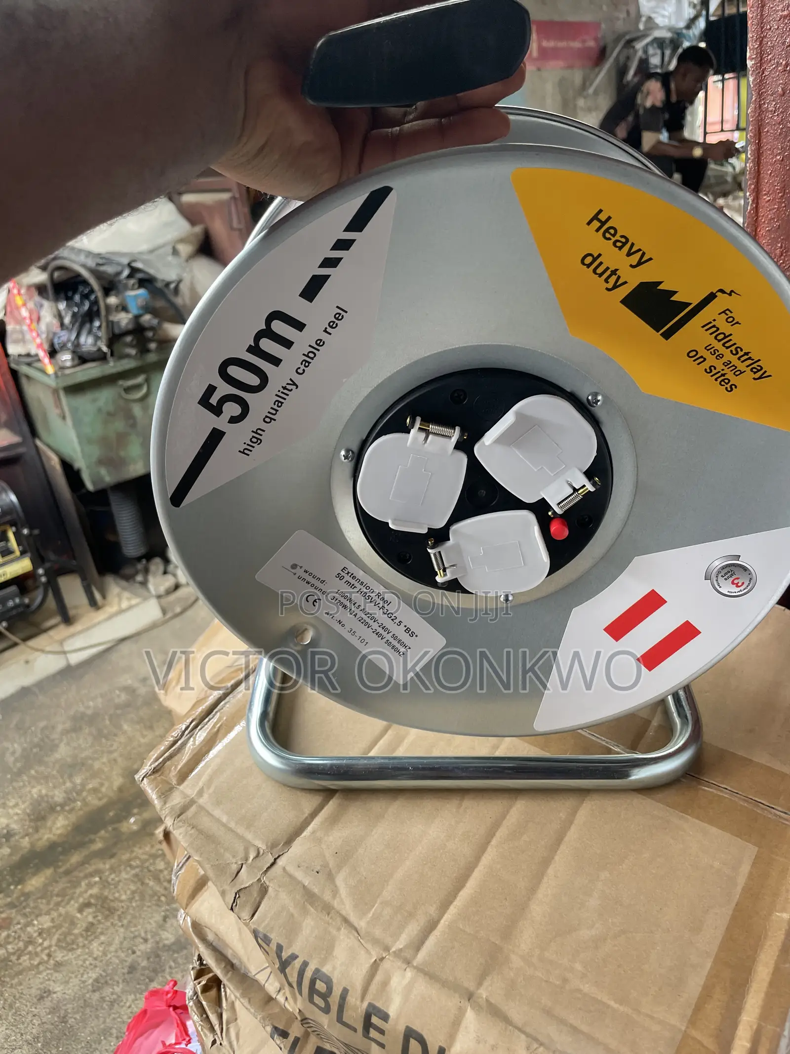 50 Meters Heavy-Duty Extension Cable