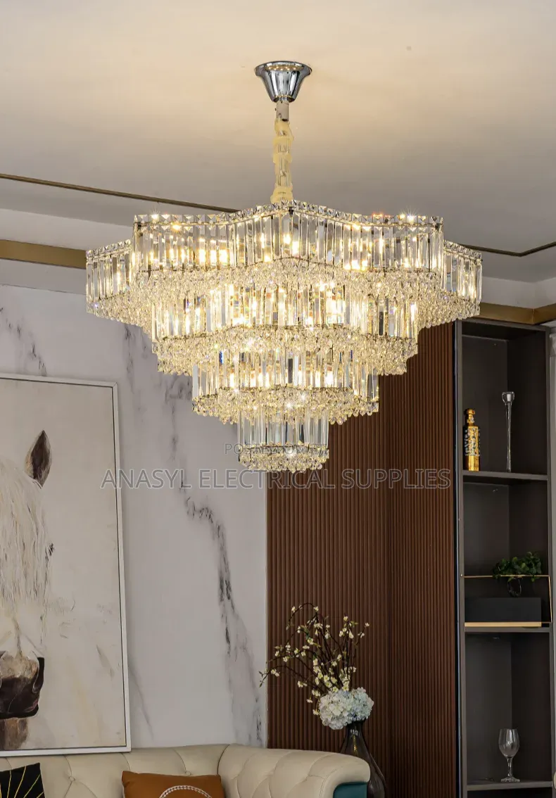 Multi-Tiered Modern Luxury Crystal Chandelier
