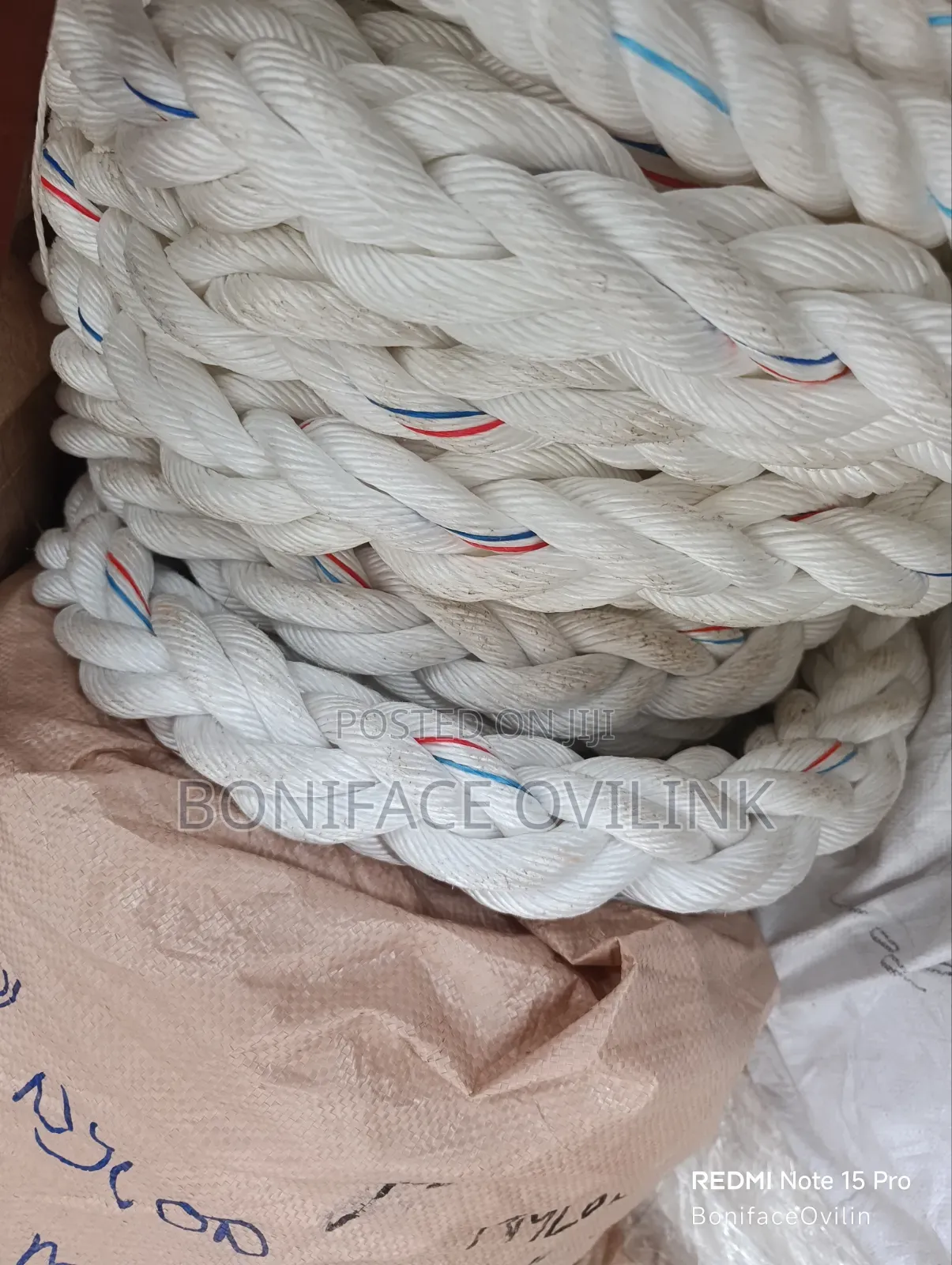 Polyethylene Bridon Marine Rope Superline 48mm (200M)