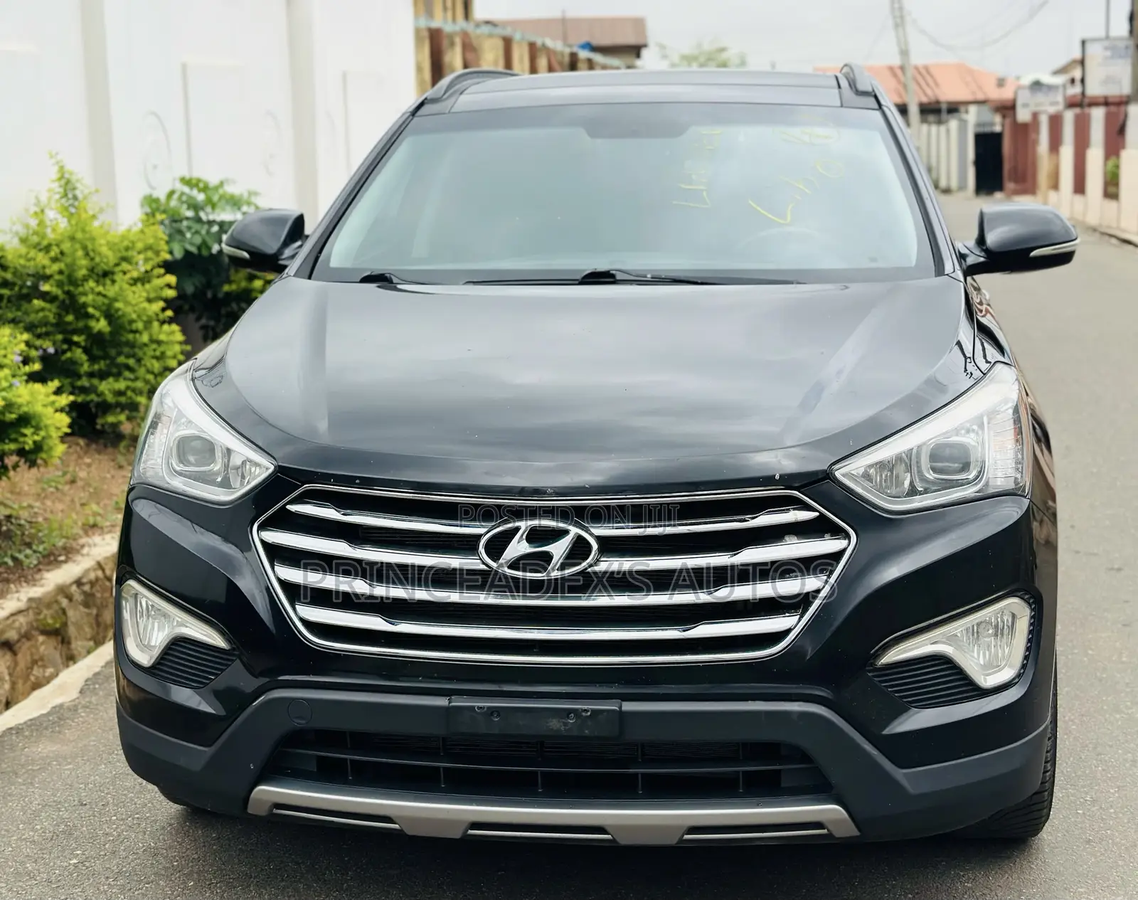 Hyundai Santa Fe Limited 4dr SUV AWD (3.3L 6cyl 6A) 2015 Black