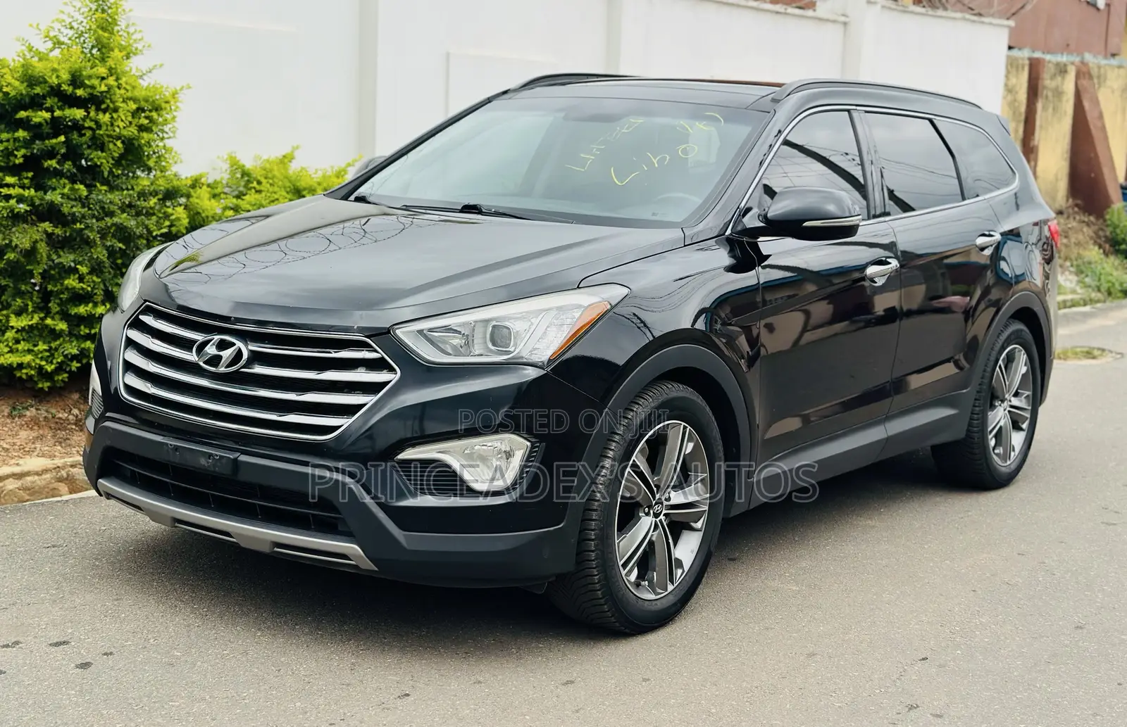 Hyundai Santa Fe Limited 4dr SUV AWD (3.3L 6cyl 6A) 2015 Black