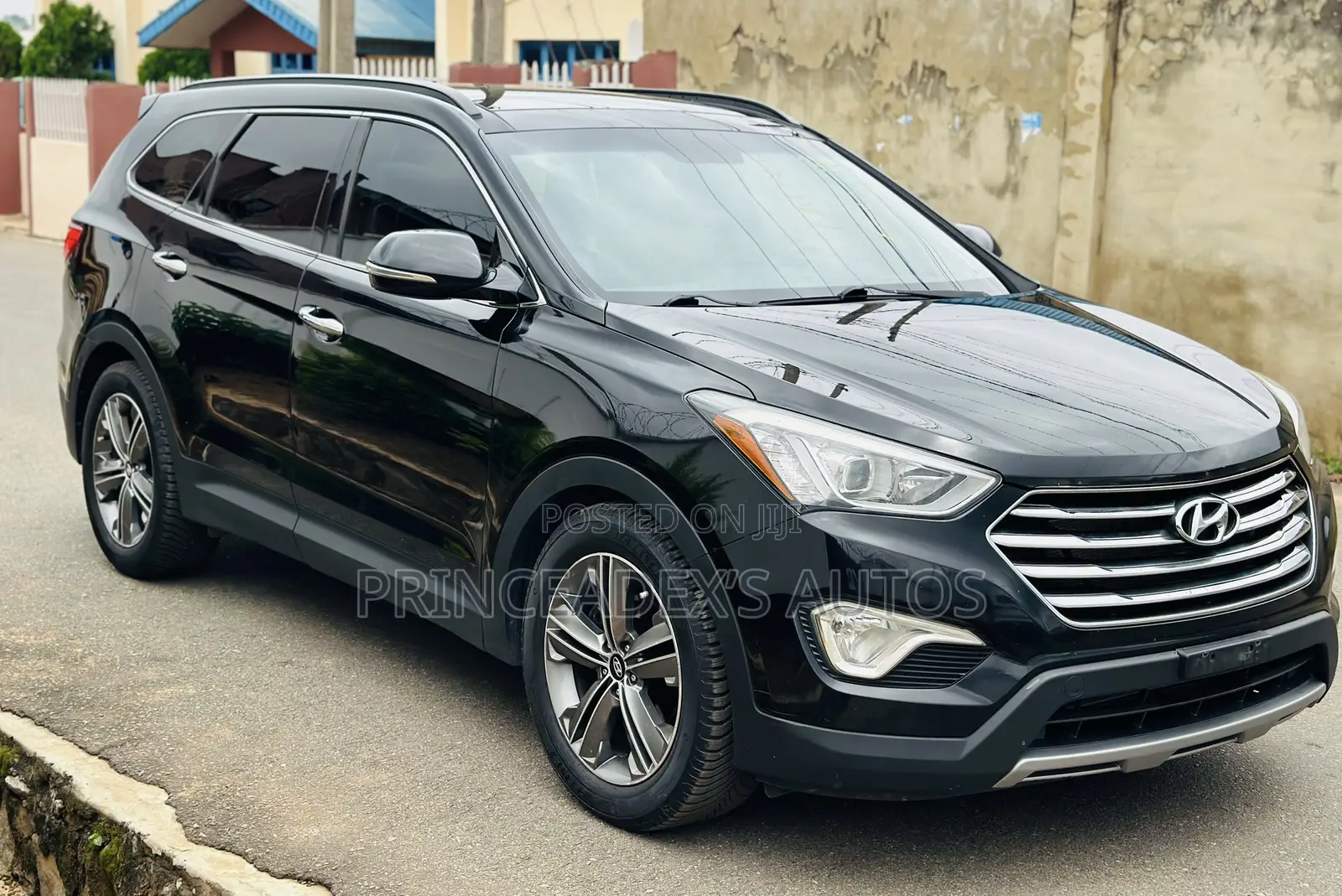 Hyundai Santa Fe Limited 4dr SUV AWD (3.3L 6cyl 6A) 2015 Black