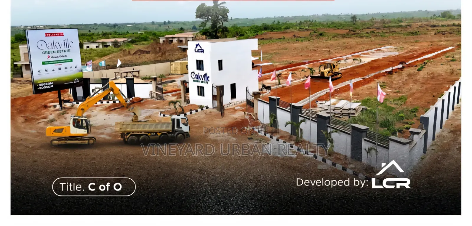 C of O Land in a Serene Gated Estate in Mowe Ofada