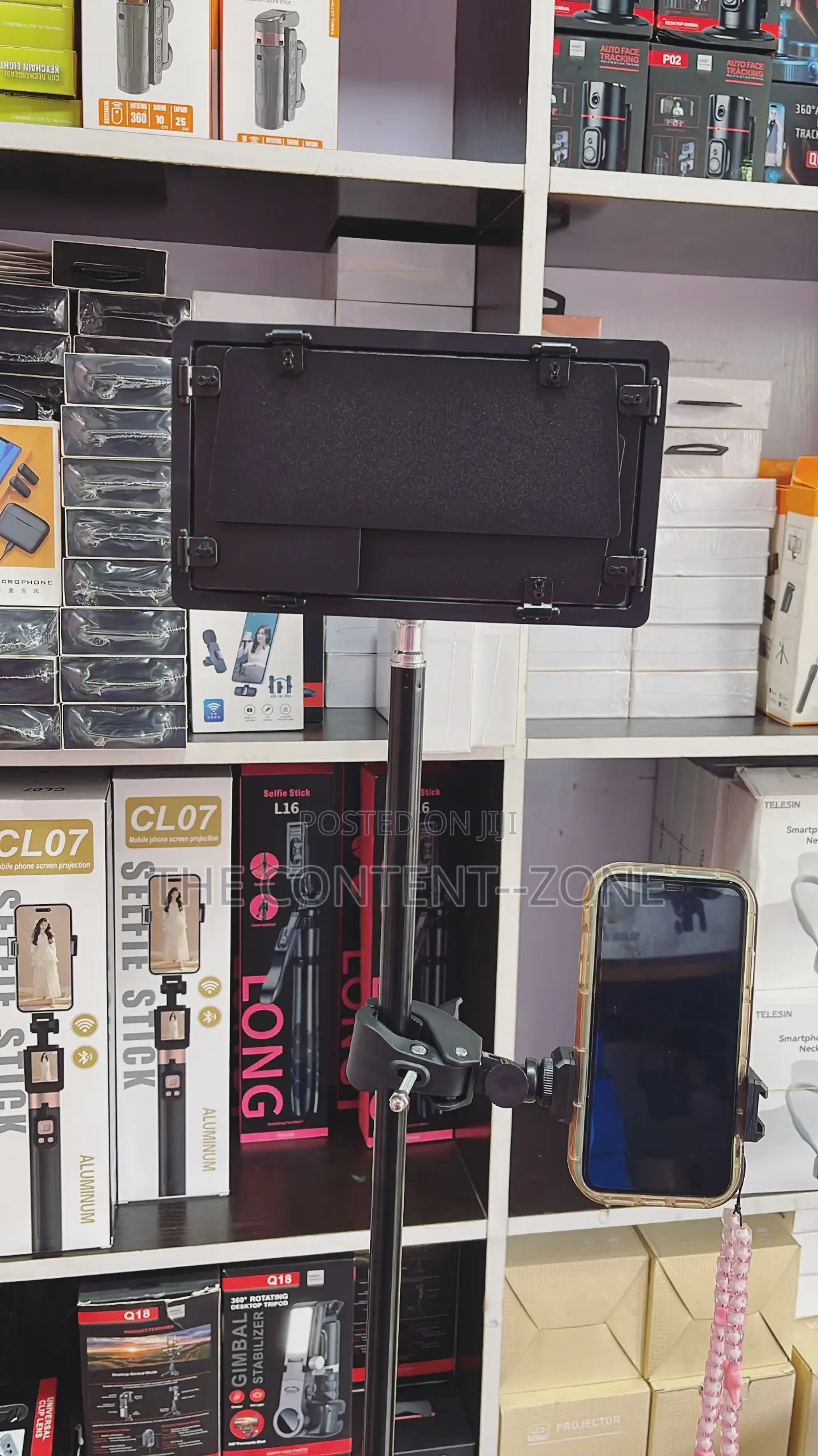 Led 800 Studio Light With Phone Holder