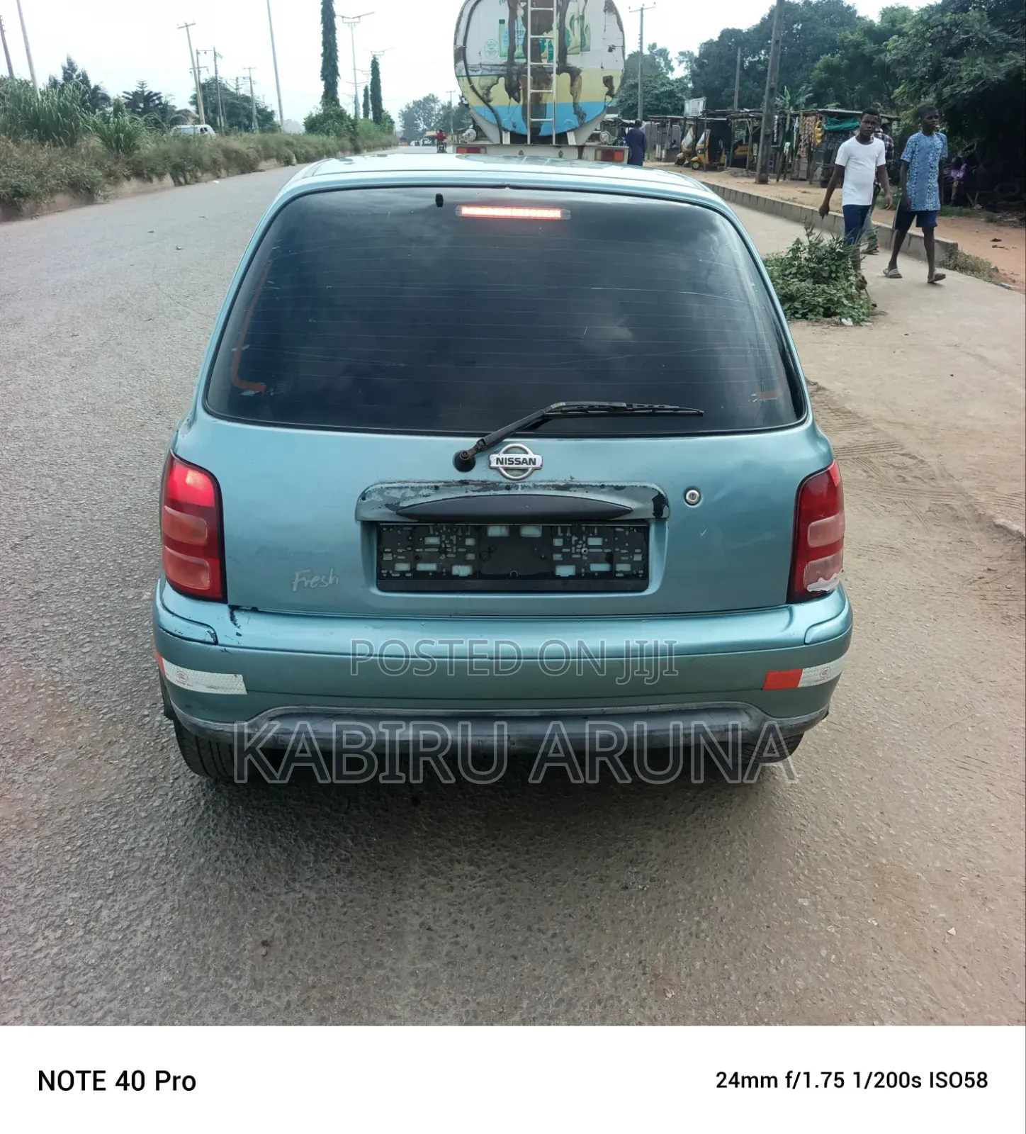 Nissan Micra 2001 Green